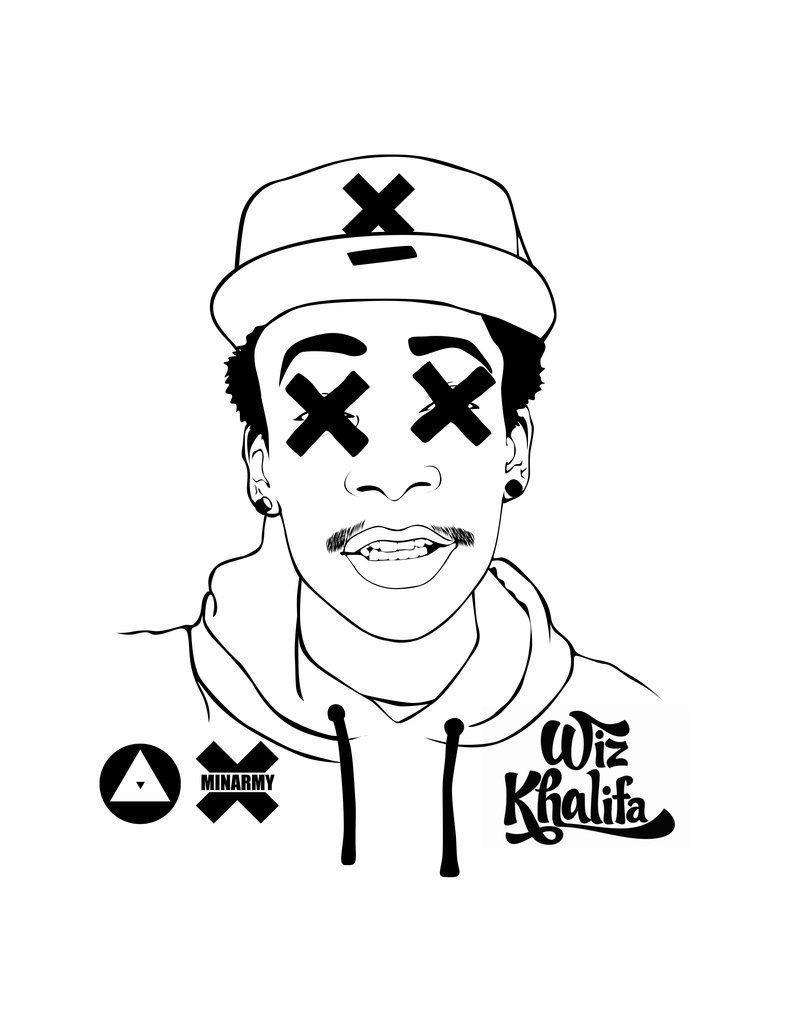 792x1009 Wiz Khalifa Cartoon Wallpaper Free Wiz Khalifa Cartoon