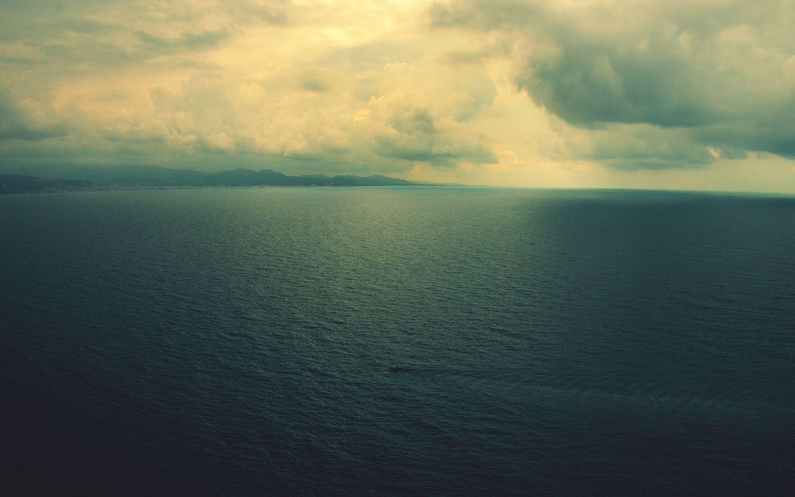 2560x1600 Land Rover Range Rover Vogue calm clouds horizon landscapes