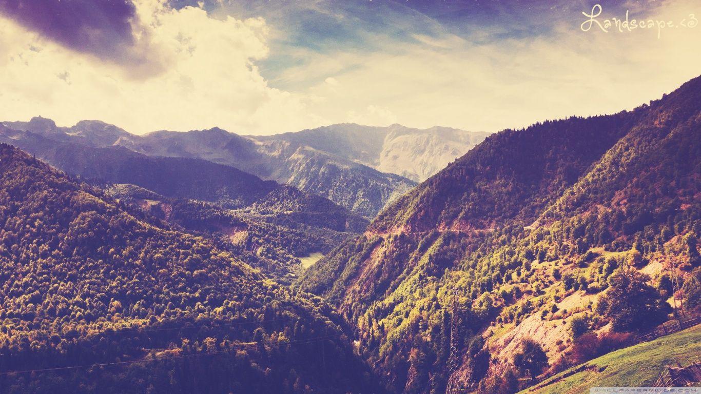 1366x768 Landscape ❤ 4K HD Desktop Wallpaper for 4K Ultra HD TV • Wide