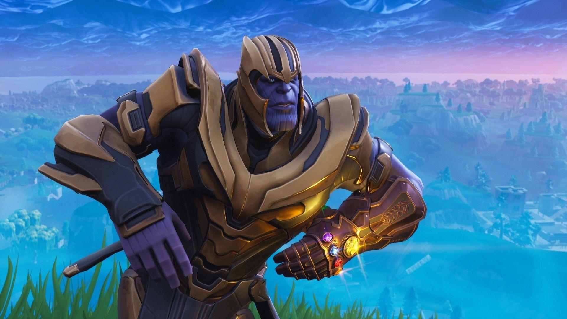 1920x1080 Thanos Fortnite Wallpaper Free HD Wallpaper