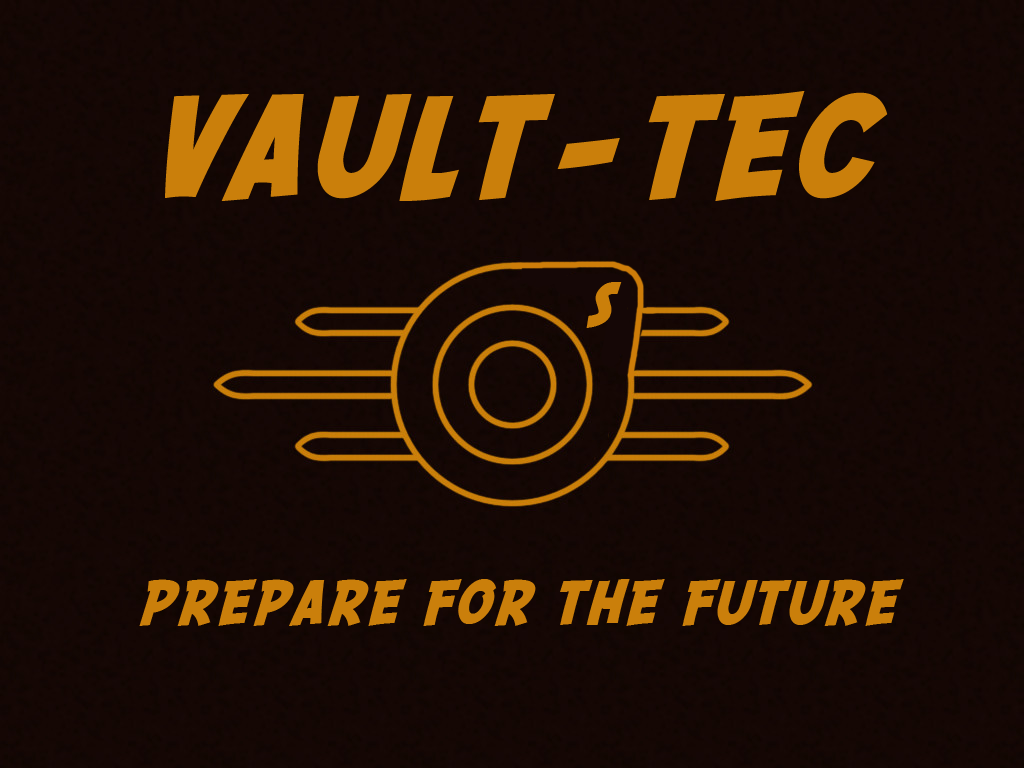 Волтек фоллаут. Убежище Vault-Tec. Логотип Vault Tec. Fallout Vault Tec. Наклейка убежище Vault Tec.