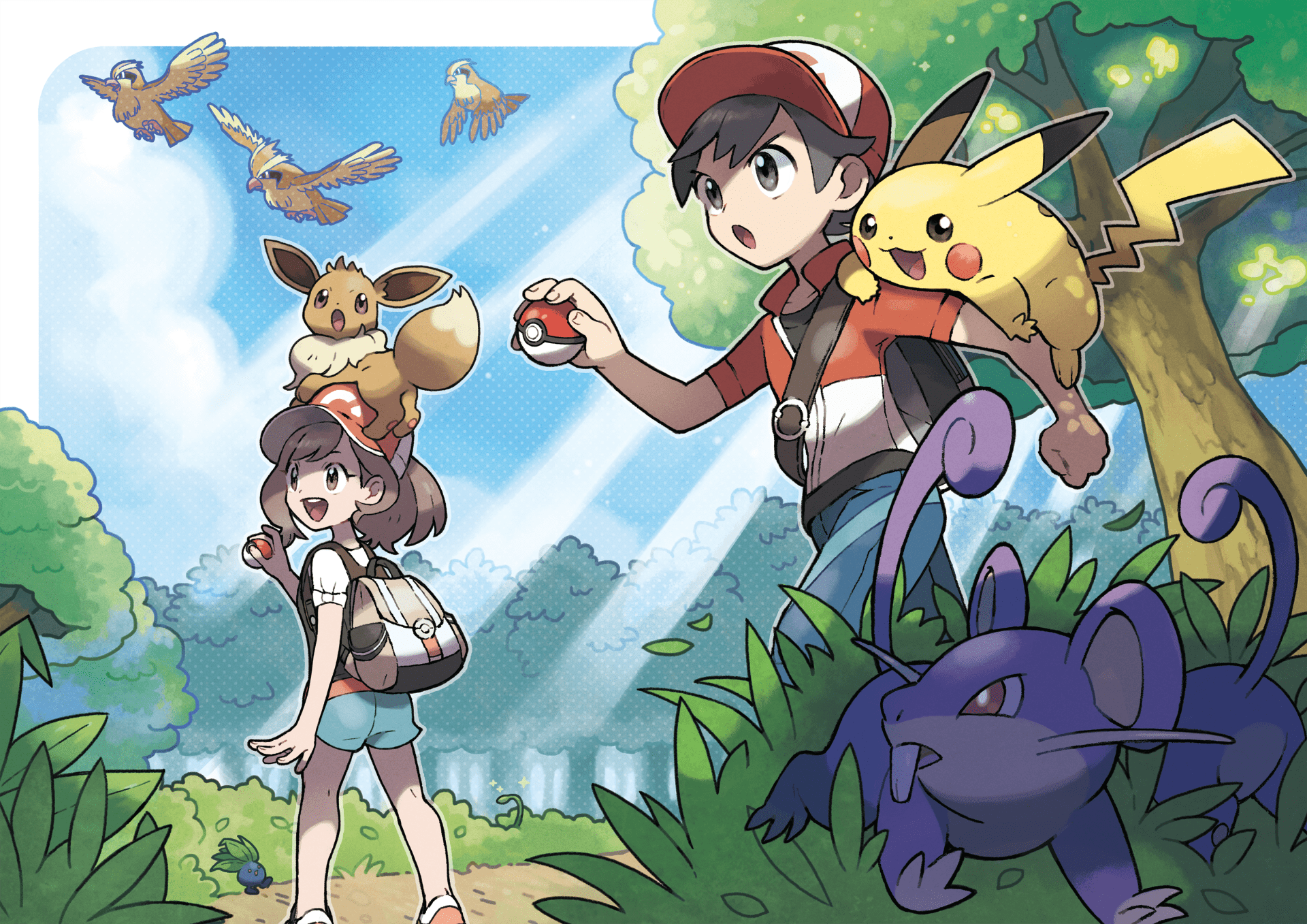 1920x1357 Pokémon: Let's Go Pikachu and Let's Go Eevee HD Wallpaper and Background Image