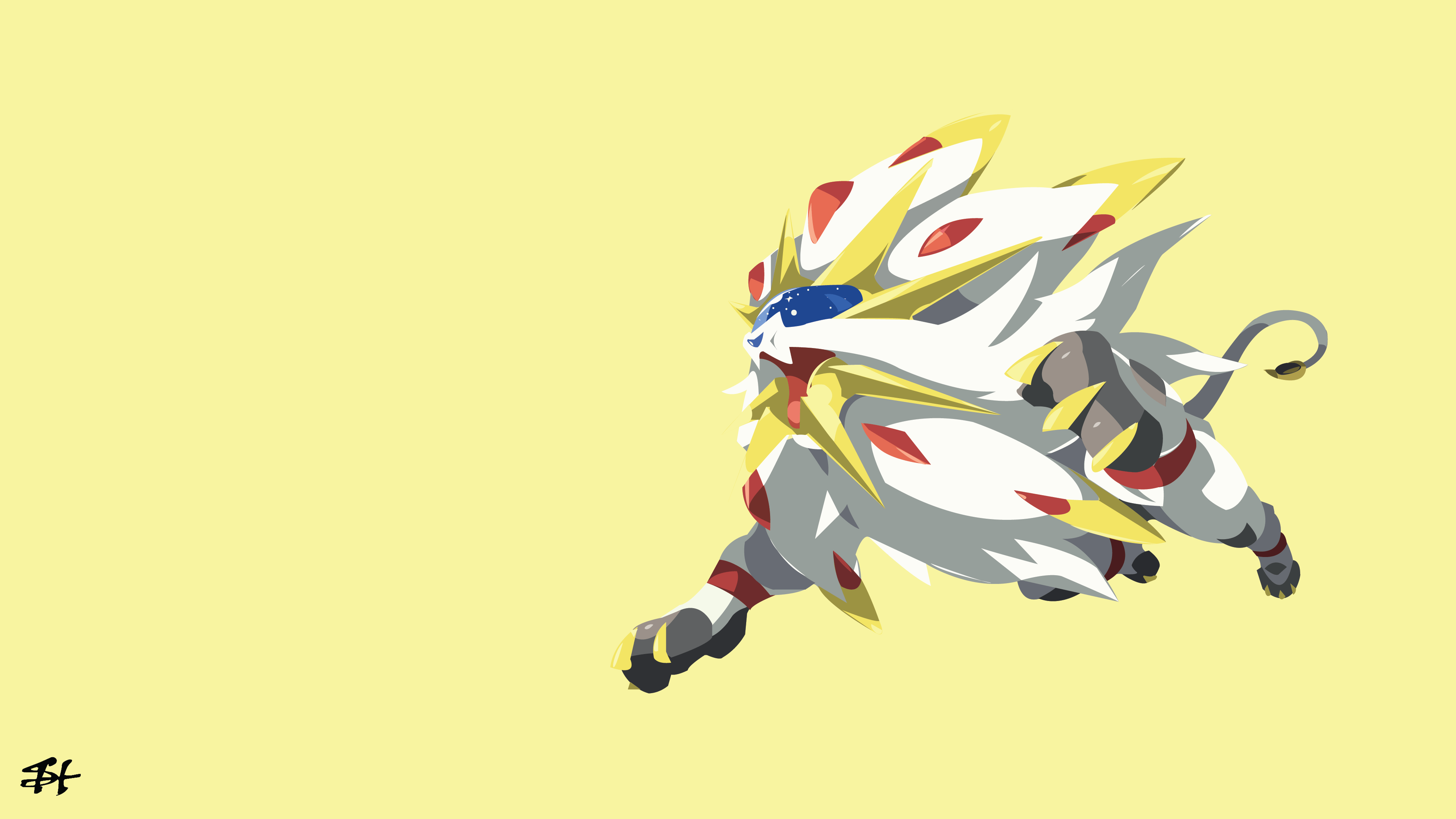 3840x2160 Solgaleo Wallpaper