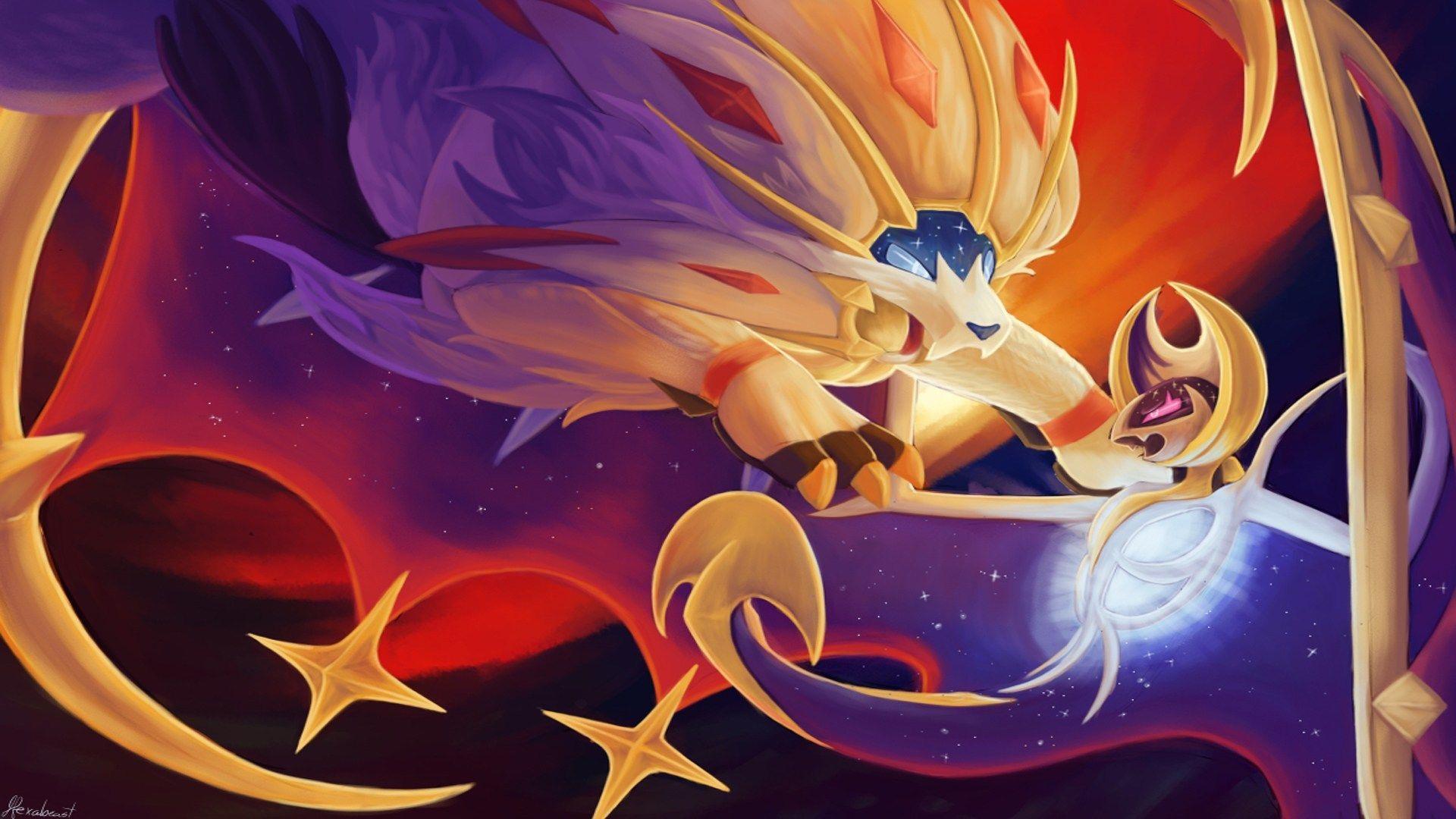 1920x1080 Free download Pokemon Pokemon Sun and Moon Solgaleo HD Wallpaper