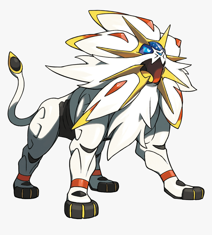 860x953 Pokemon Solgaleo, HD Png Download, Transparent Png Image