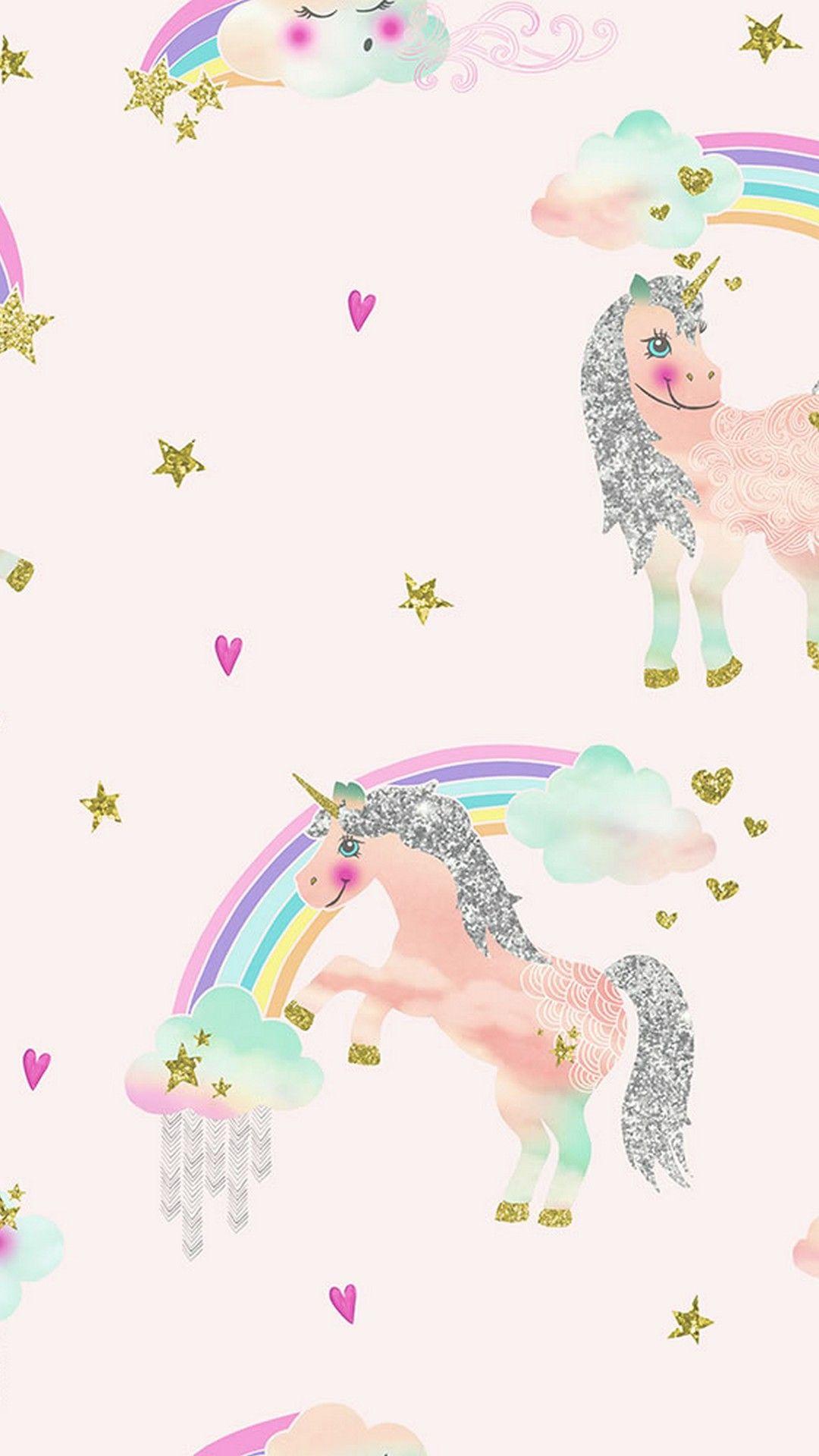 1080x1920 Cute Girly Unicorn iPhone Wallpaper 3D iPhone Wallpaper