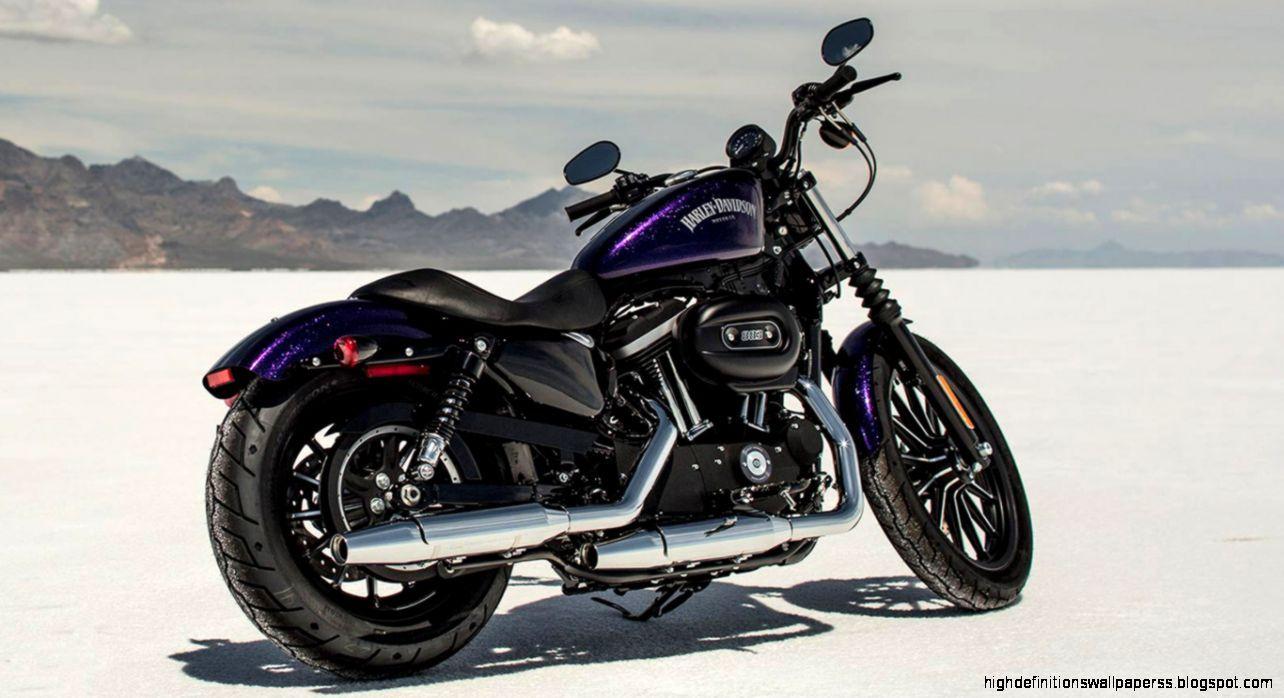 1284x698 Harley Davidson Iron 883 Black HD Wallpaper Desktop. High