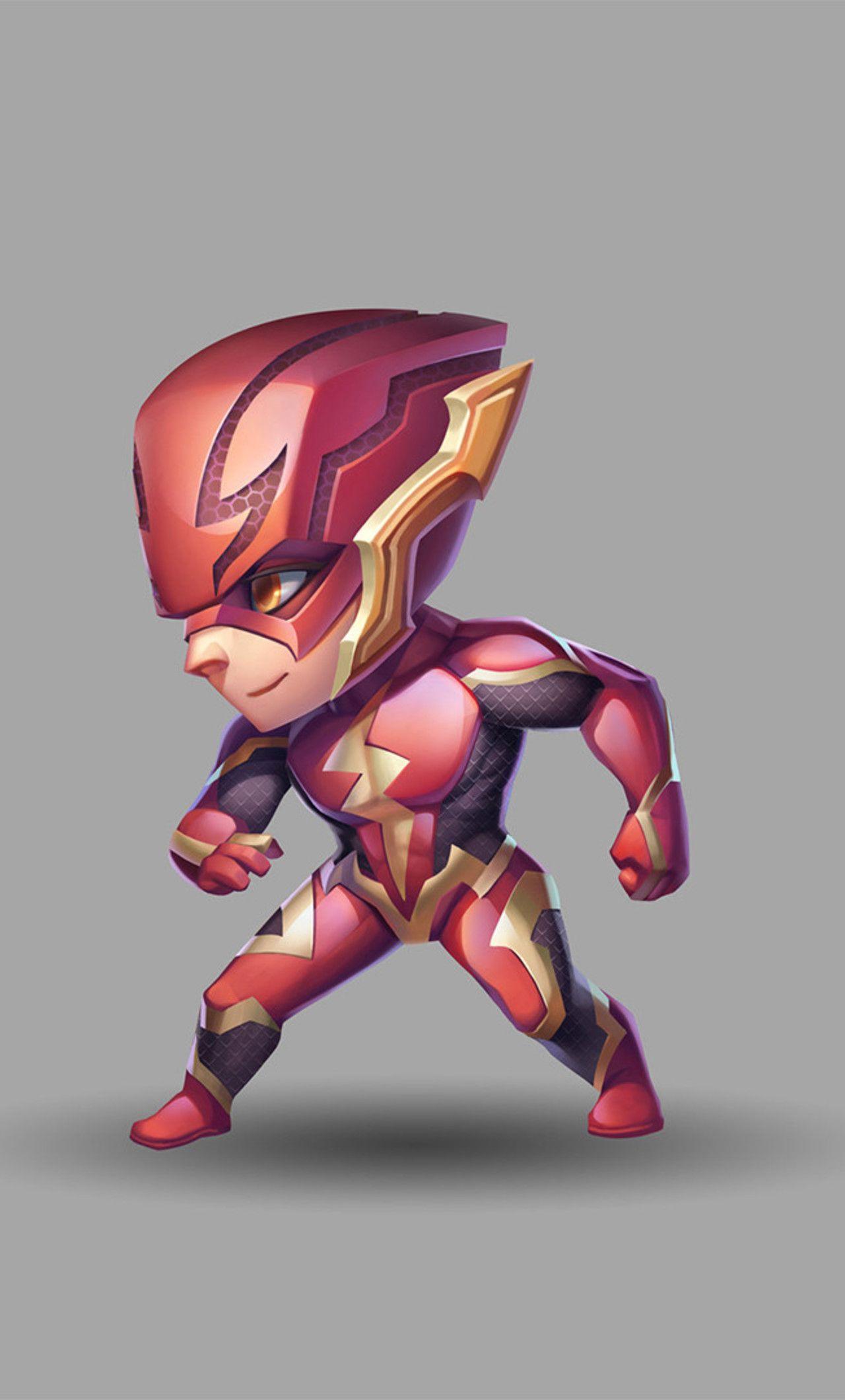 1280x2120 Flash Cute Art iPhone HD 4k Wallpaper, Image