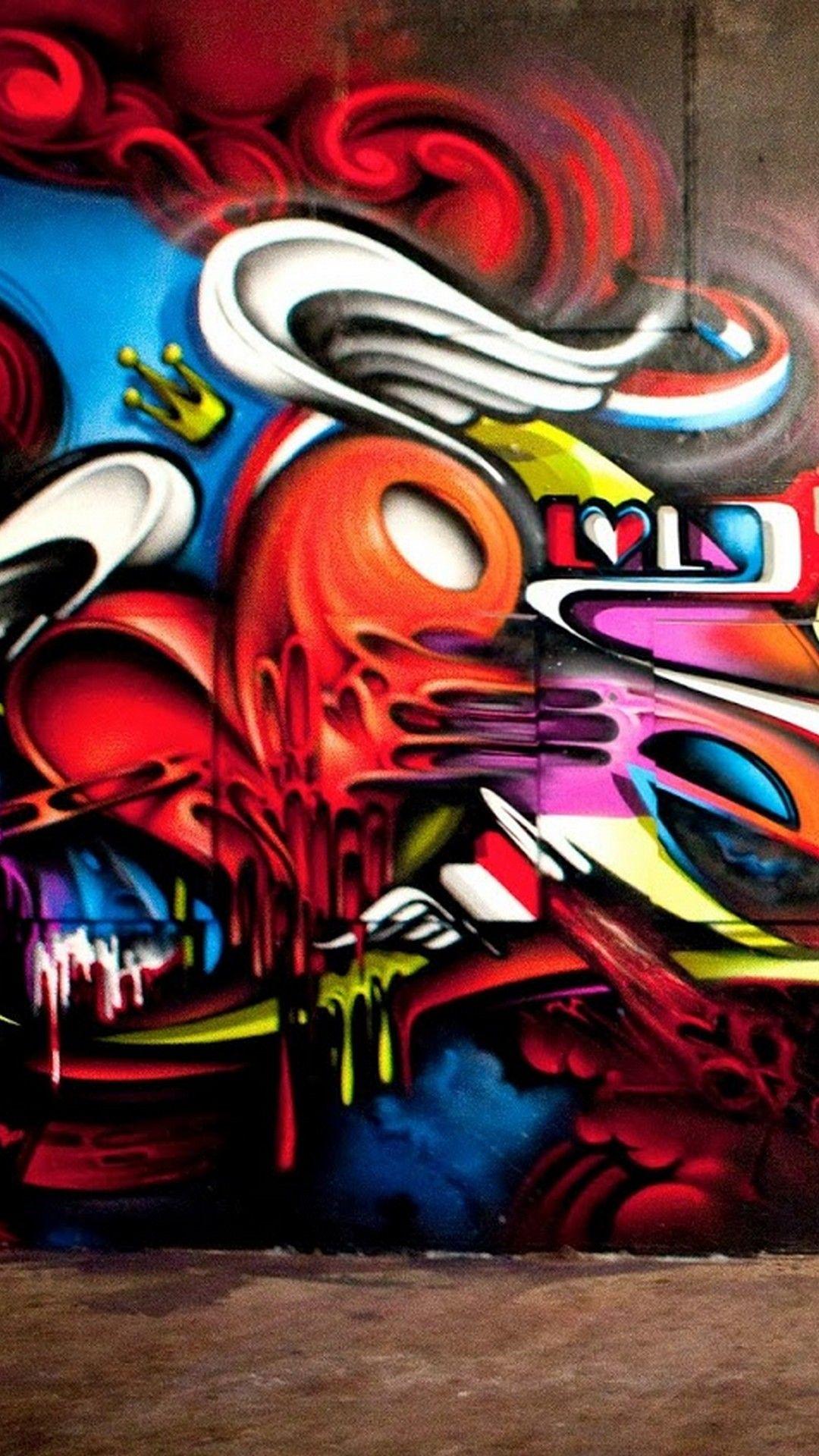 1080x1920 Graffiti Art iPhone Wallpaper 3D iPhone Wallpaper