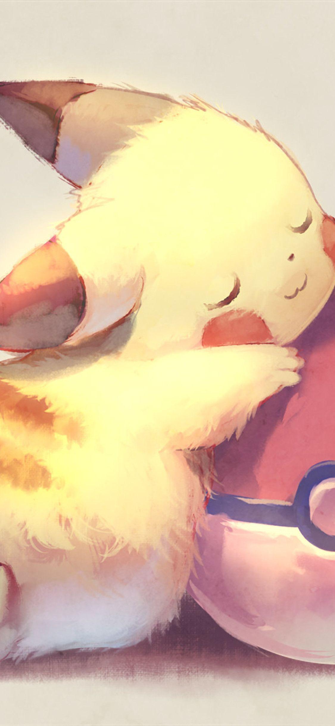 1125x2436 Pokemon Cute Artwork iPhone XS, iPhone iPhone X HD 4k