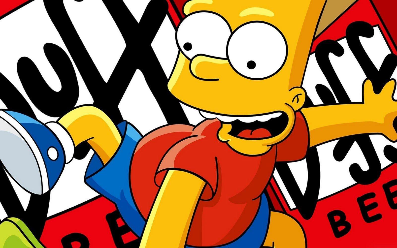 Hình nền 1600x1000 Aesthetic Bart Simpson - Hình nền HD miễn phí tuyệt vời