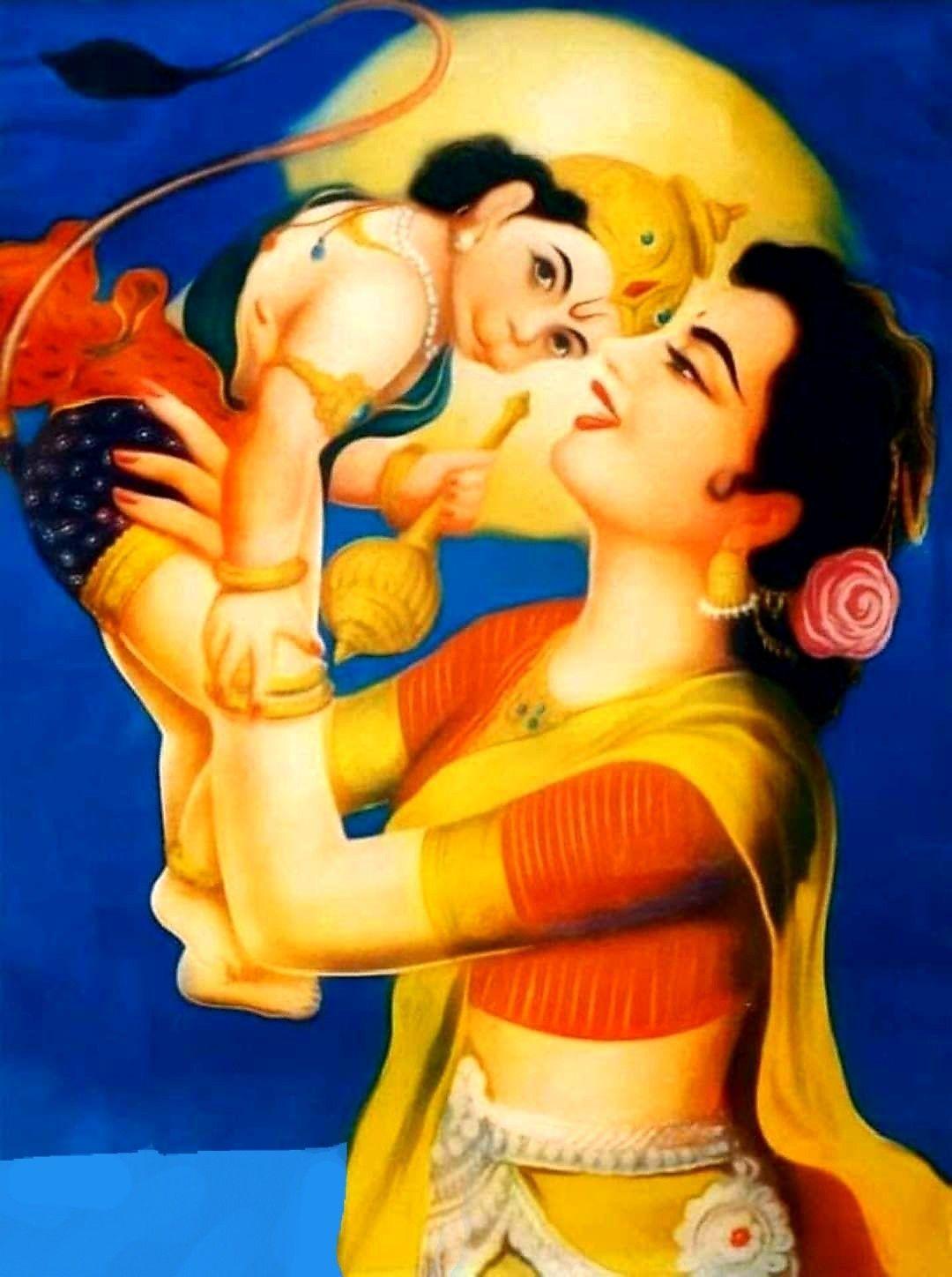 Baby Hanuman Wallpapers - Top Free Baby Hanuman Backgrounds -  WallpaperAccess