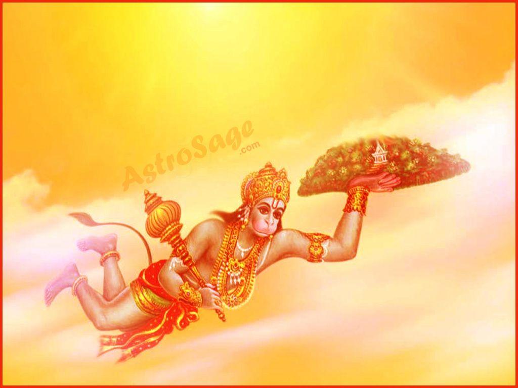 1024x768 Free download Baby Hanuman Wallpaper God Hanuman Wallpaper