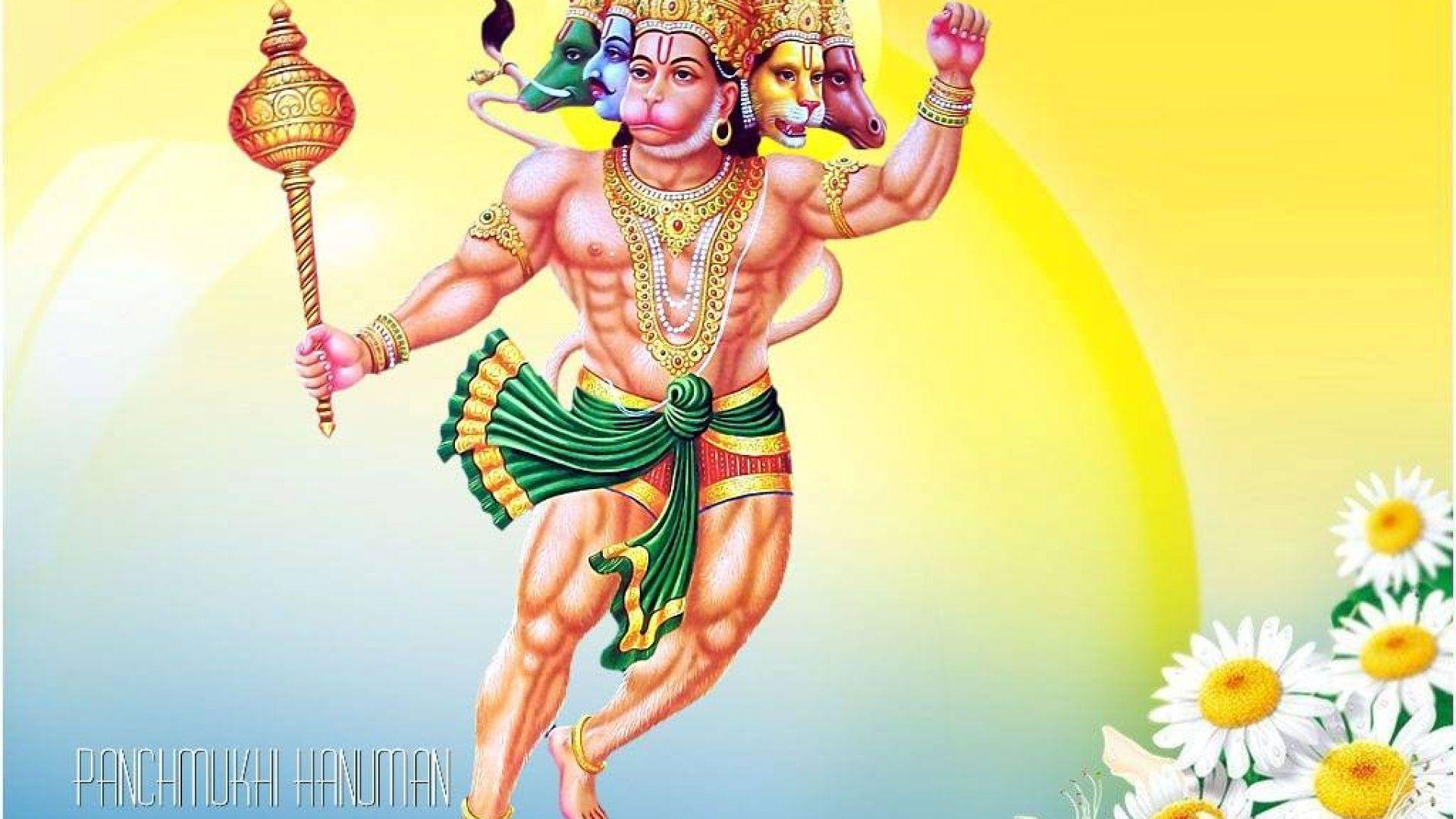 Best of Panchmukhi Hanuman Wallpapers -1920x1080 Panchmukhi Hanuman HD Pic. Hindu Gods and Goddesses