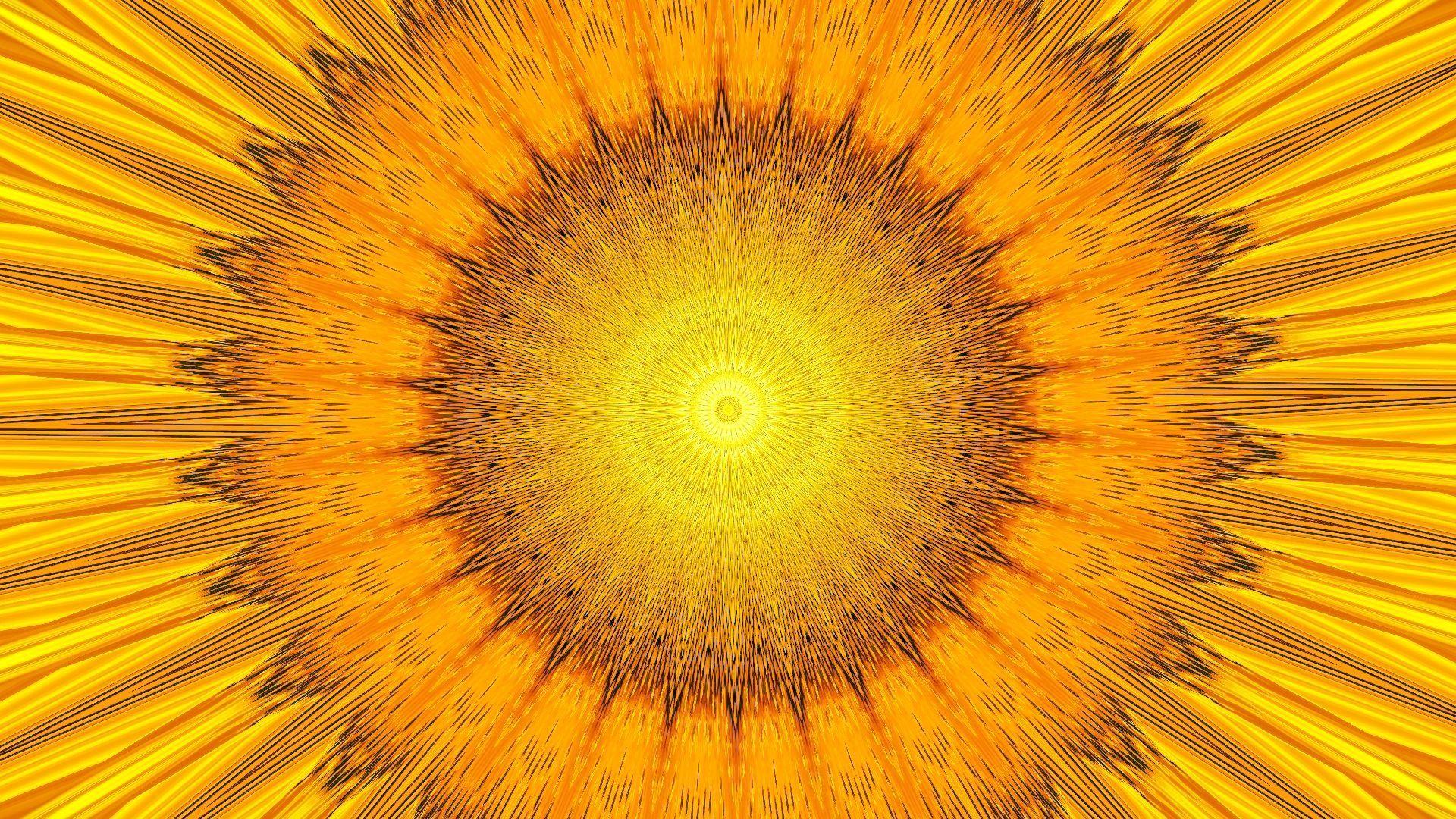 Abstract Sunflower Wallpapers - Top Free Abstract Sunflower Backgrounds - WallpaperAccess