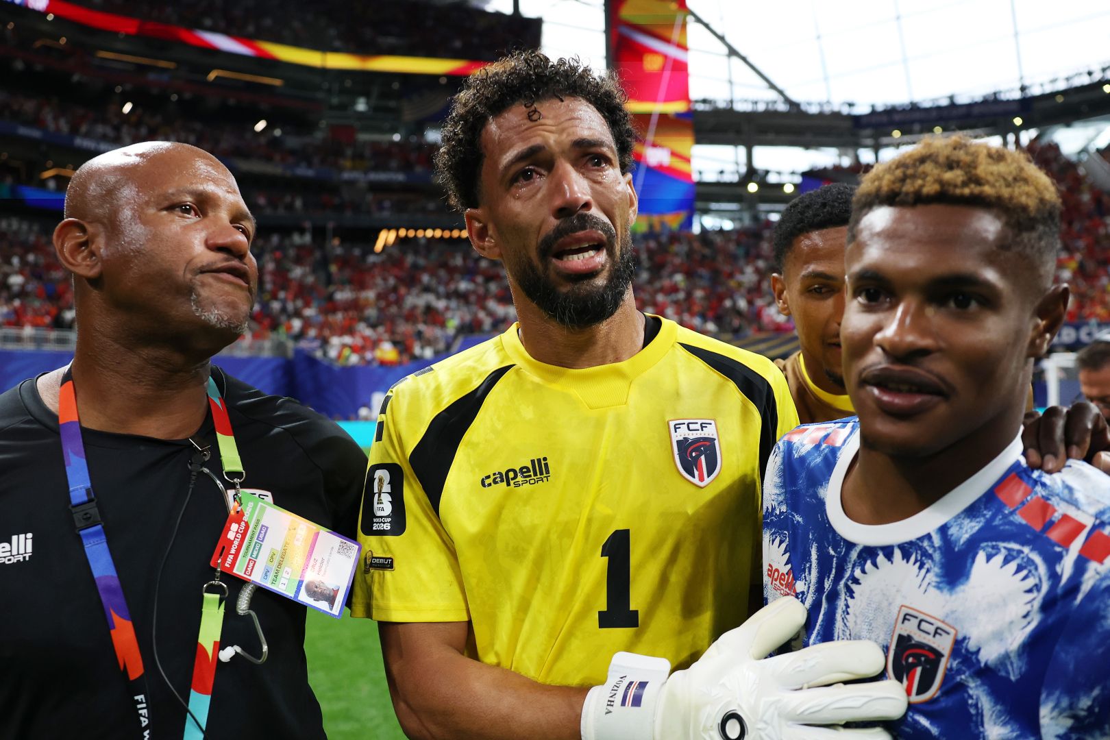 1620x1080 Heroic Cape Verde Keeper Vozinha, Breaks Down In Tears At Full Time After World Cup Masterclass Embarrasses Spain