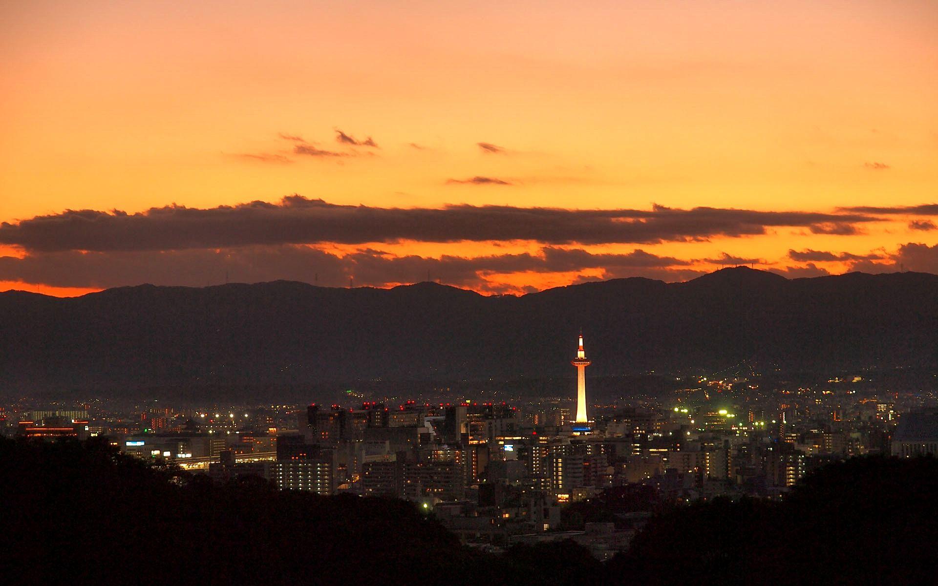 Japanese Sunset Hd Wallpapers - Top Free Japanese Sunset Hd Backgrounds