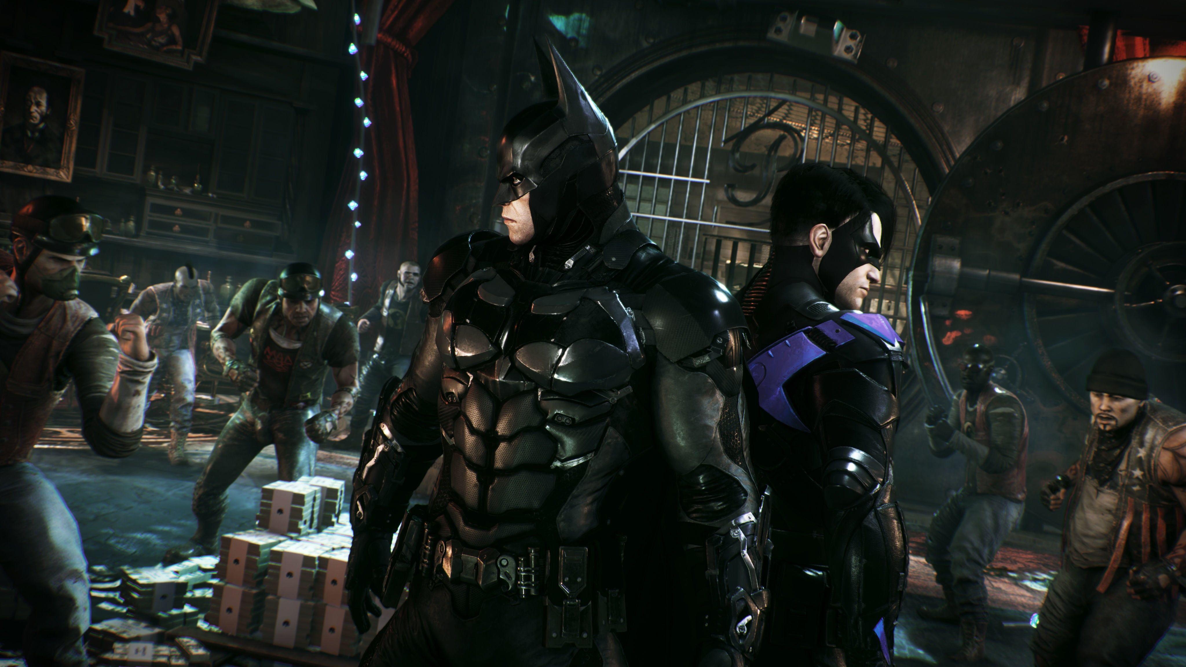 4096x2304 Batman wallpaper, Batman, Batman: Arkham Knight, Gotham City