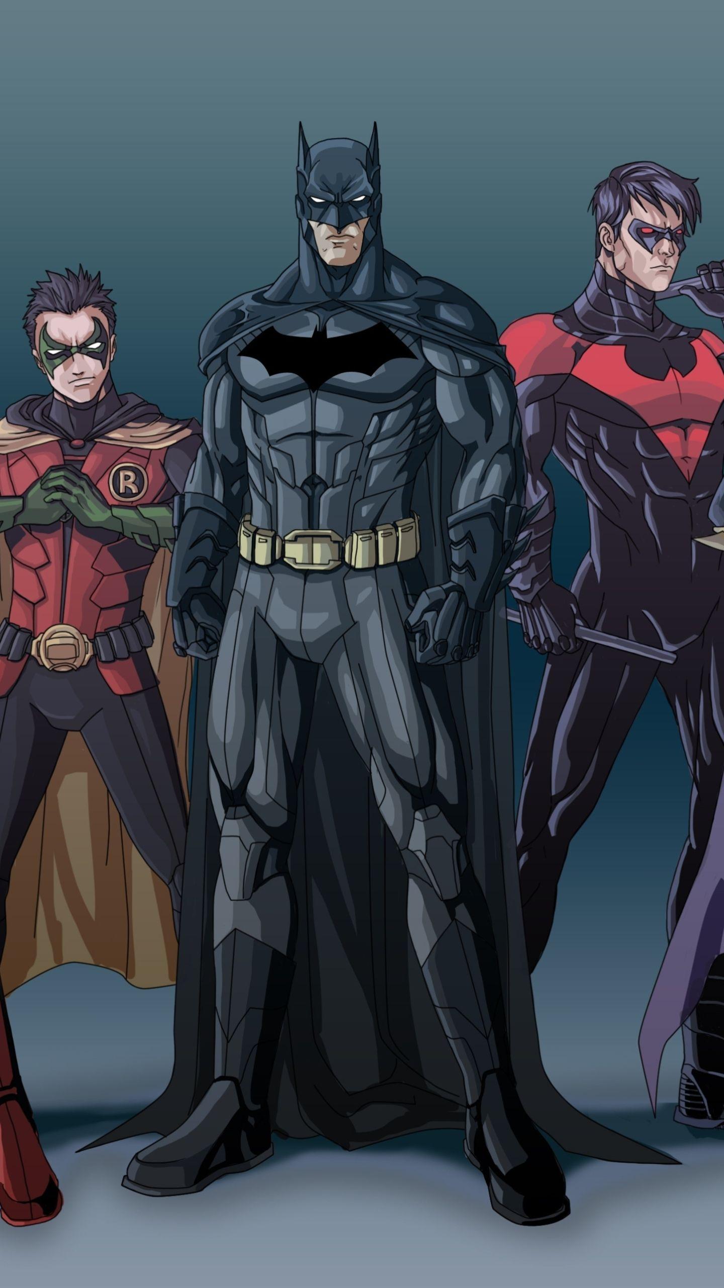 1440x2560 Nightwing iPhone Wallpaper
