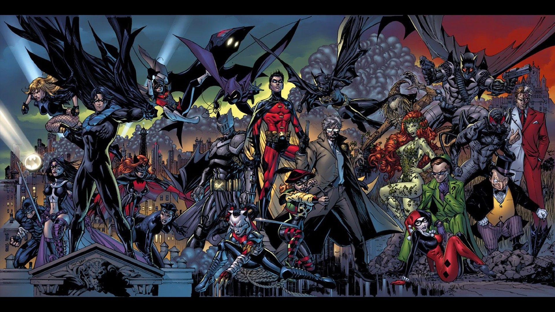 1920x1080 IMAGE. batman and nightwing wallpaper