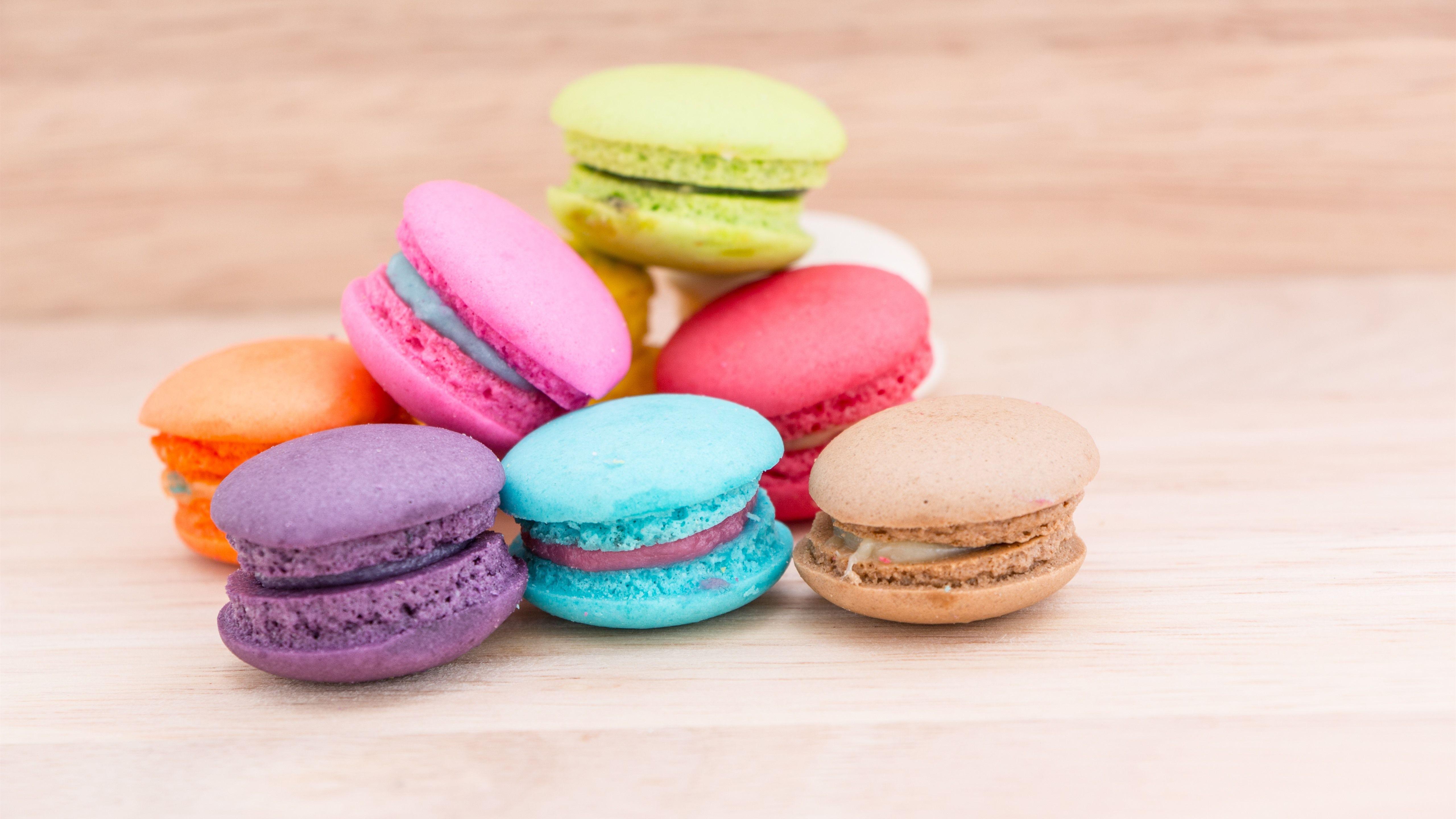 5120x2880 Colorful Macarons, Cakes, Food 1242x2688 IPhone 11 Pro XS Max