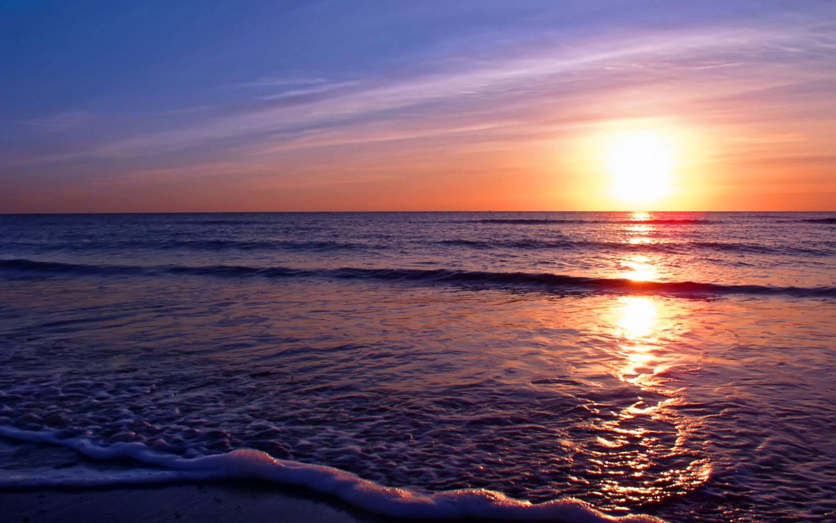 1680x1050 Wallpaper Of Sunset