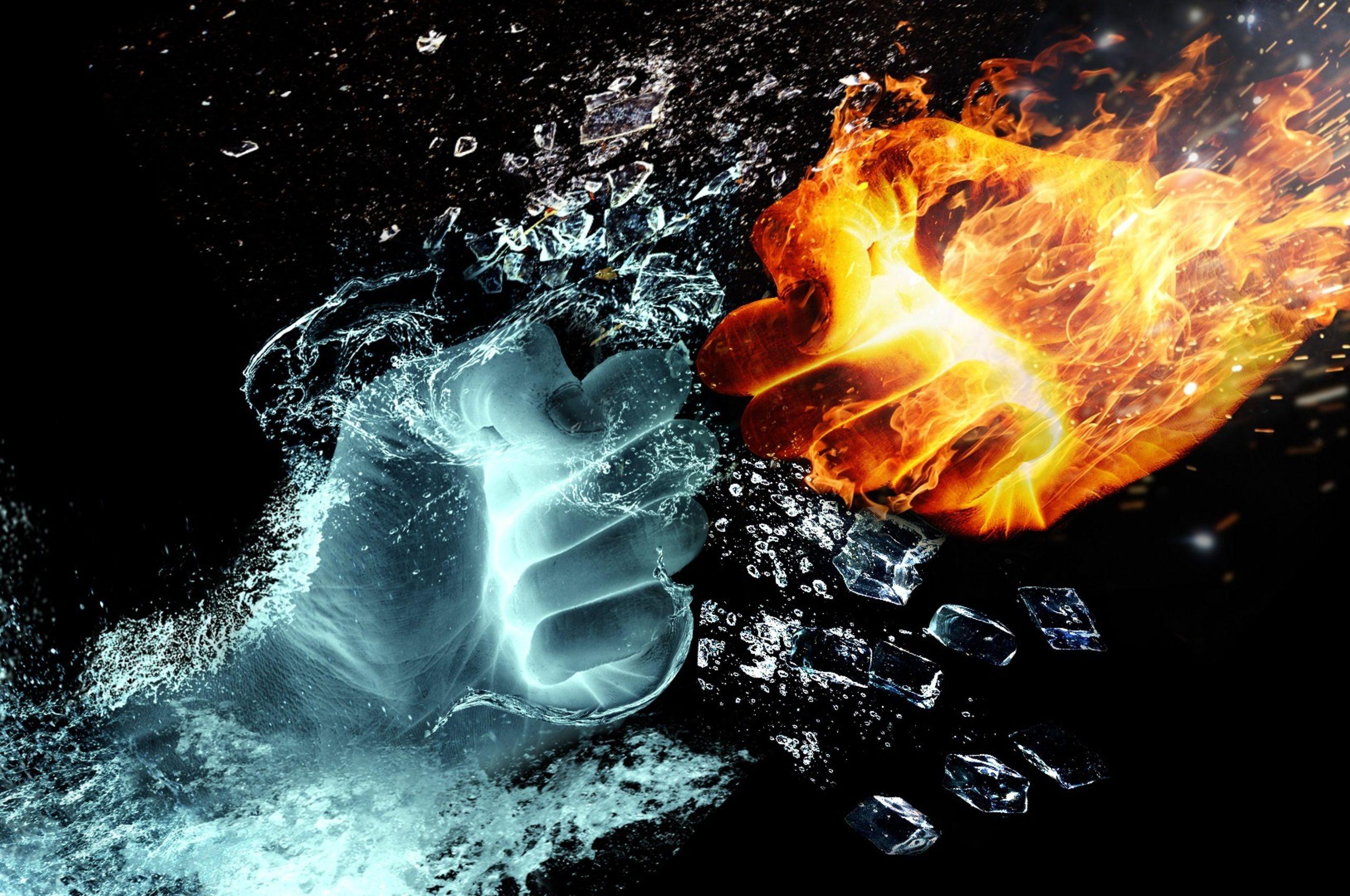 Ice Vs Fire Wallpapers Top Free Ice Vs Fire Backgrounds Wallpaperaccess