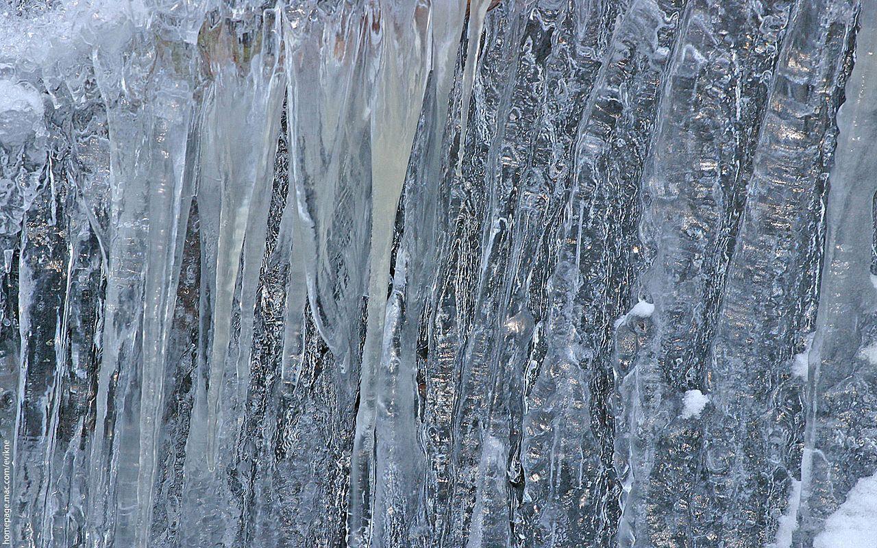 1280x800 Winter ice Windows 7 Scenery Desktop Wallpaper. Scenery