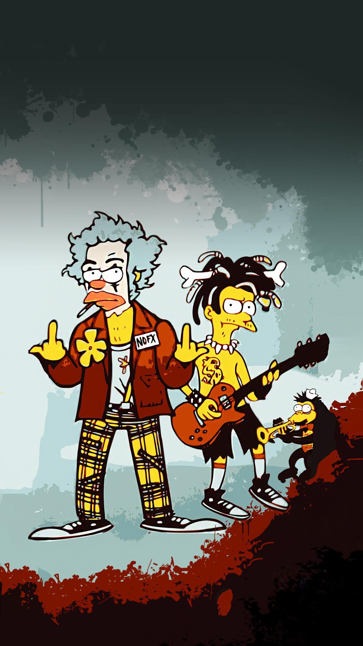 1242x2208 NOFX Phone Wallpaper
