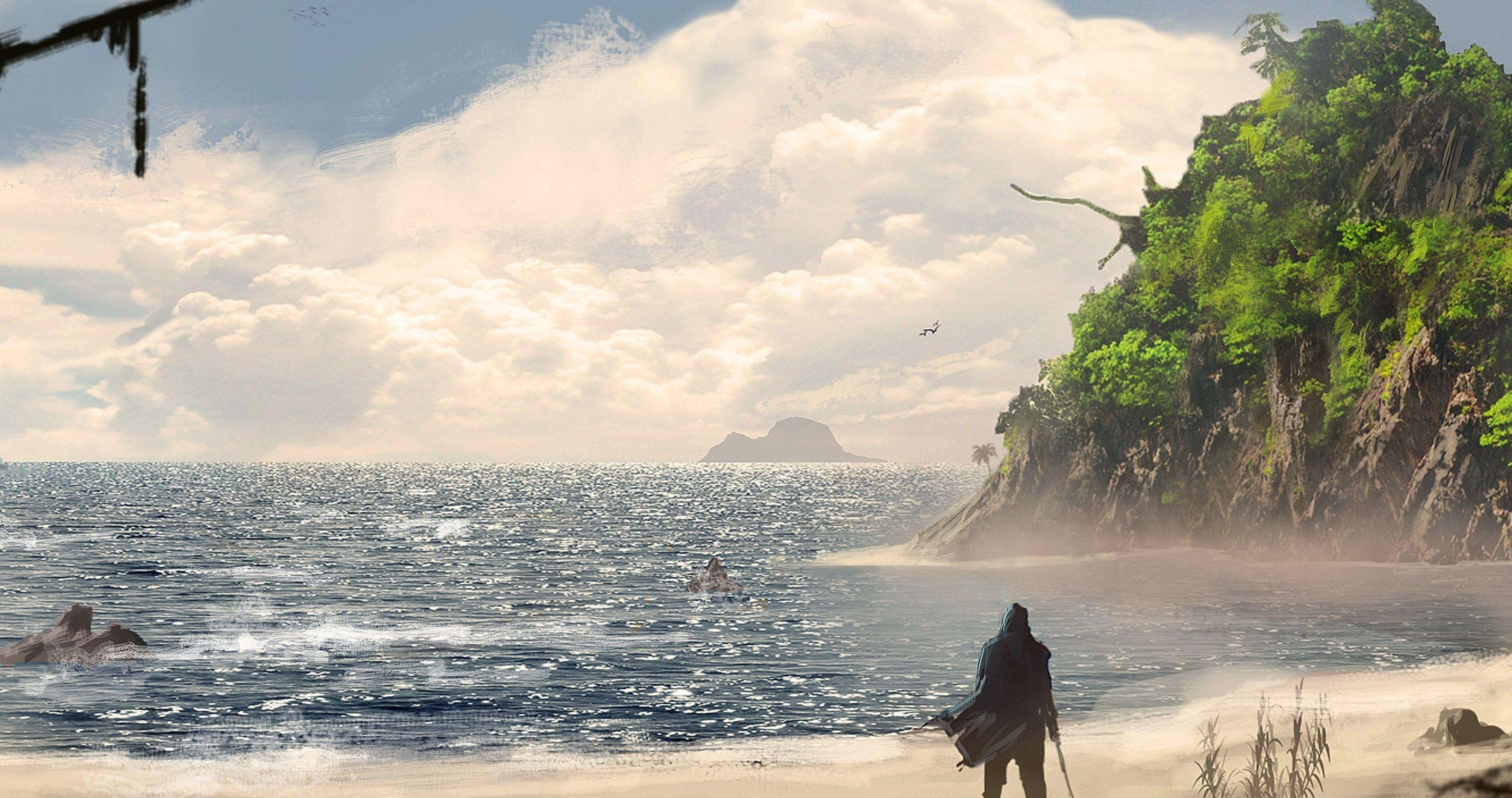 4096x2160 assassins creed iv black flag wallpaper 4k ultra HD wallpaper