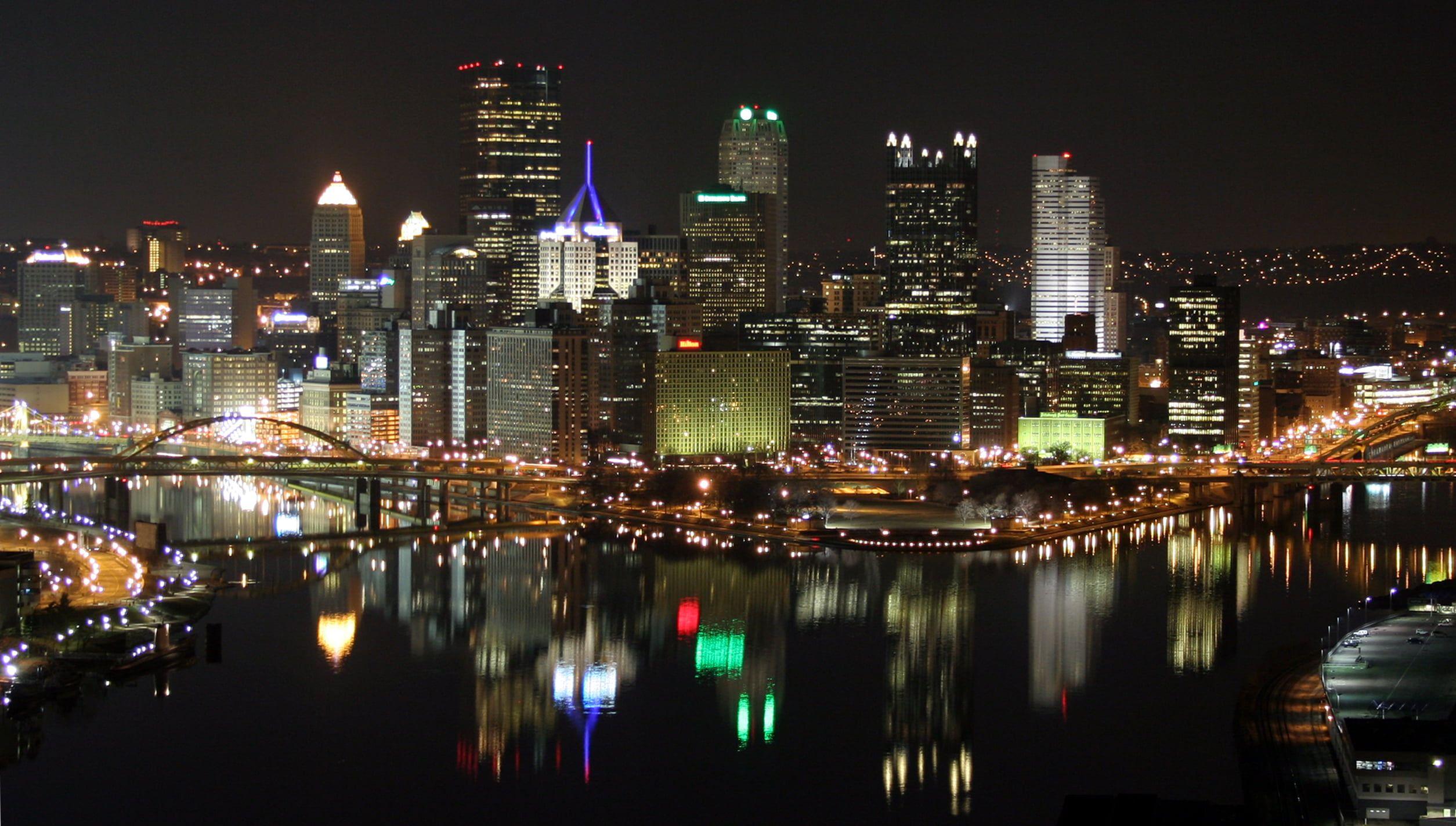 Pittsburgh Skyline Wallpapers - Top Free Pittsburgh Skyline Backgrounds