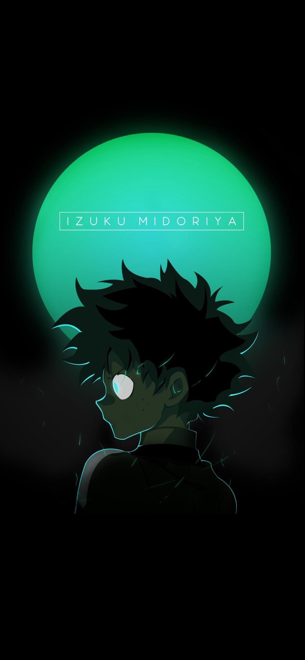 1242x2688 Izuku midoria by kzsakib. (19:9). iPhone X Wallpaper X