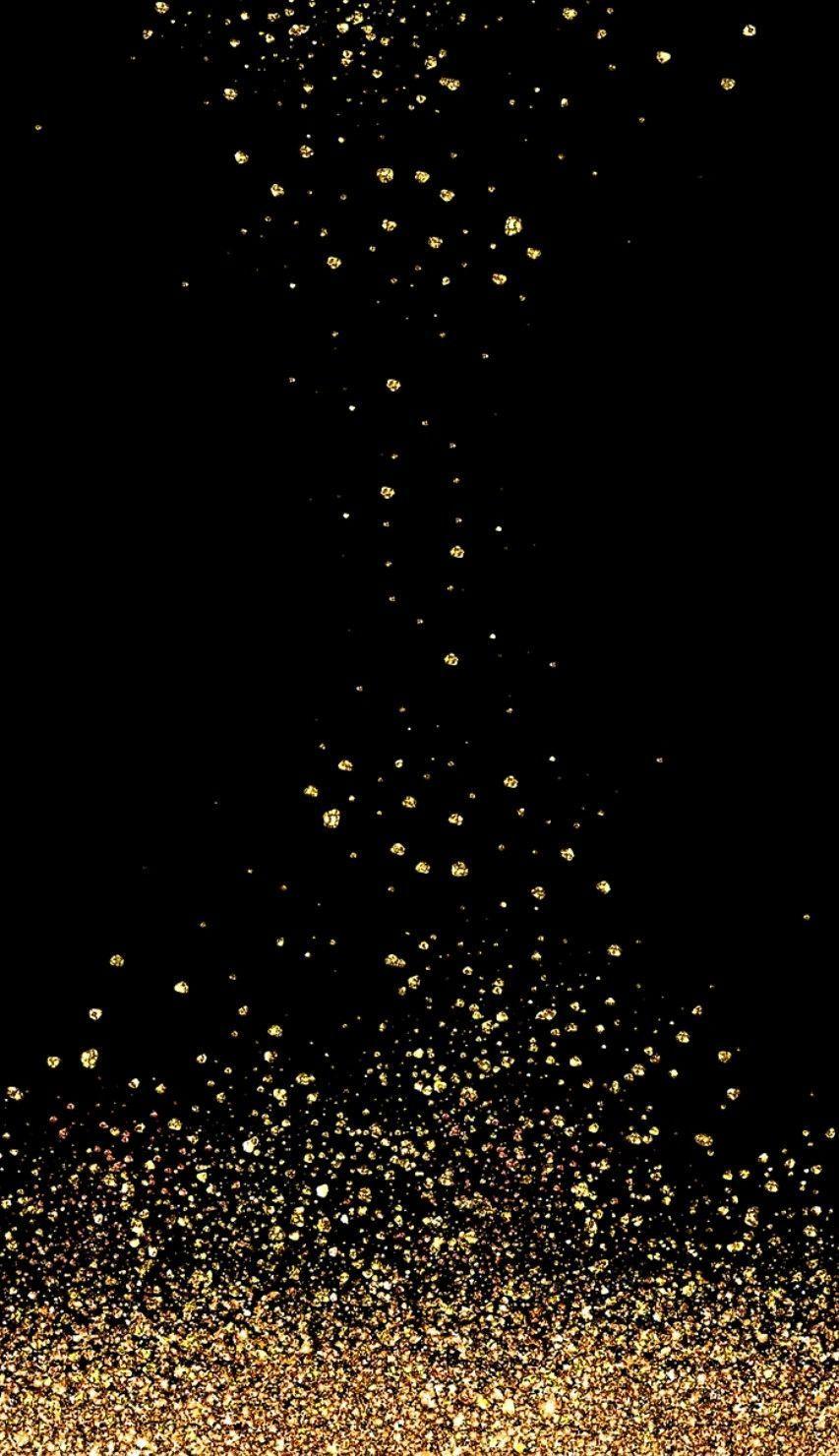 853x1480 Oro Gold Glitter Wallpaper iPhone And Black Wallpaper