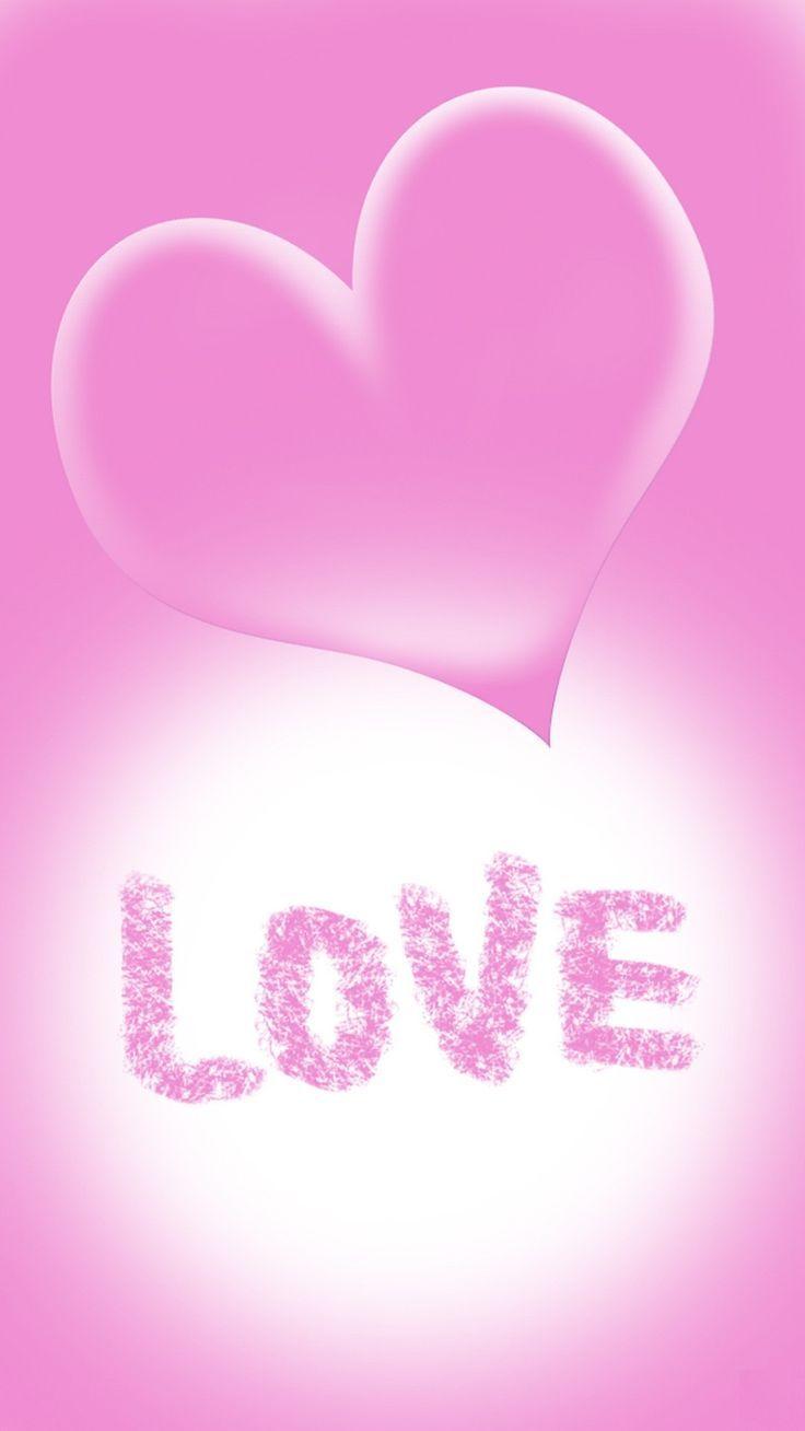 736x1308 Pink Love Wallpaper iPhone iPhone Wallpaper. Love pink