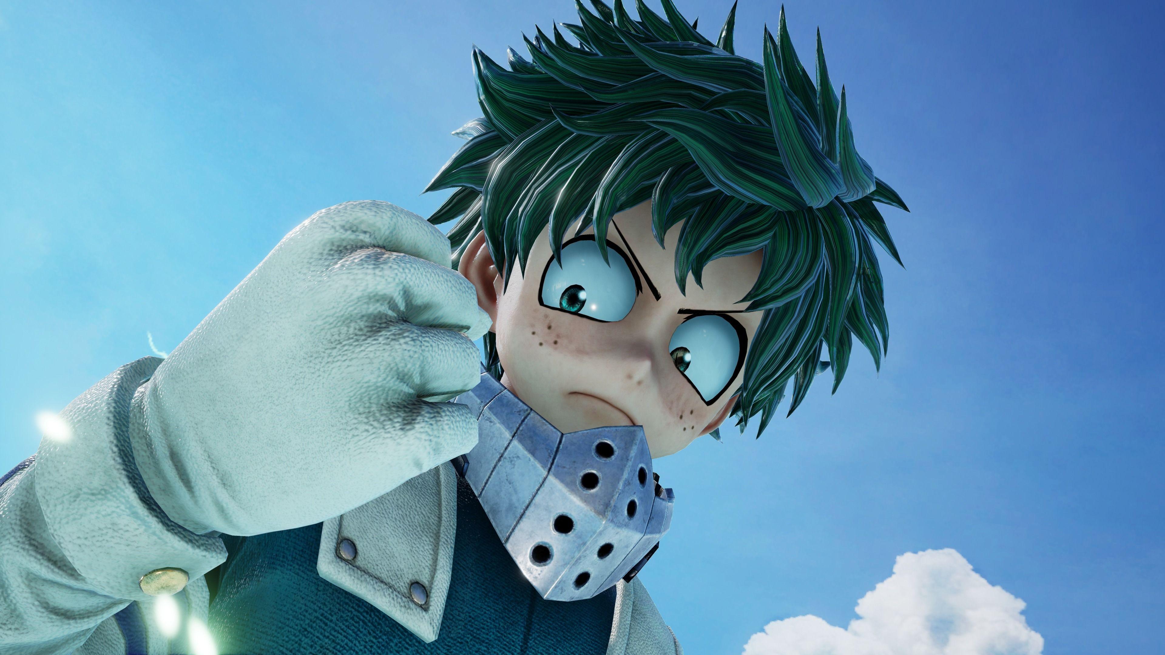 3840x2160 Izuku Midoriya from My Hero Academia in Jump Force Wallpaper 4k
