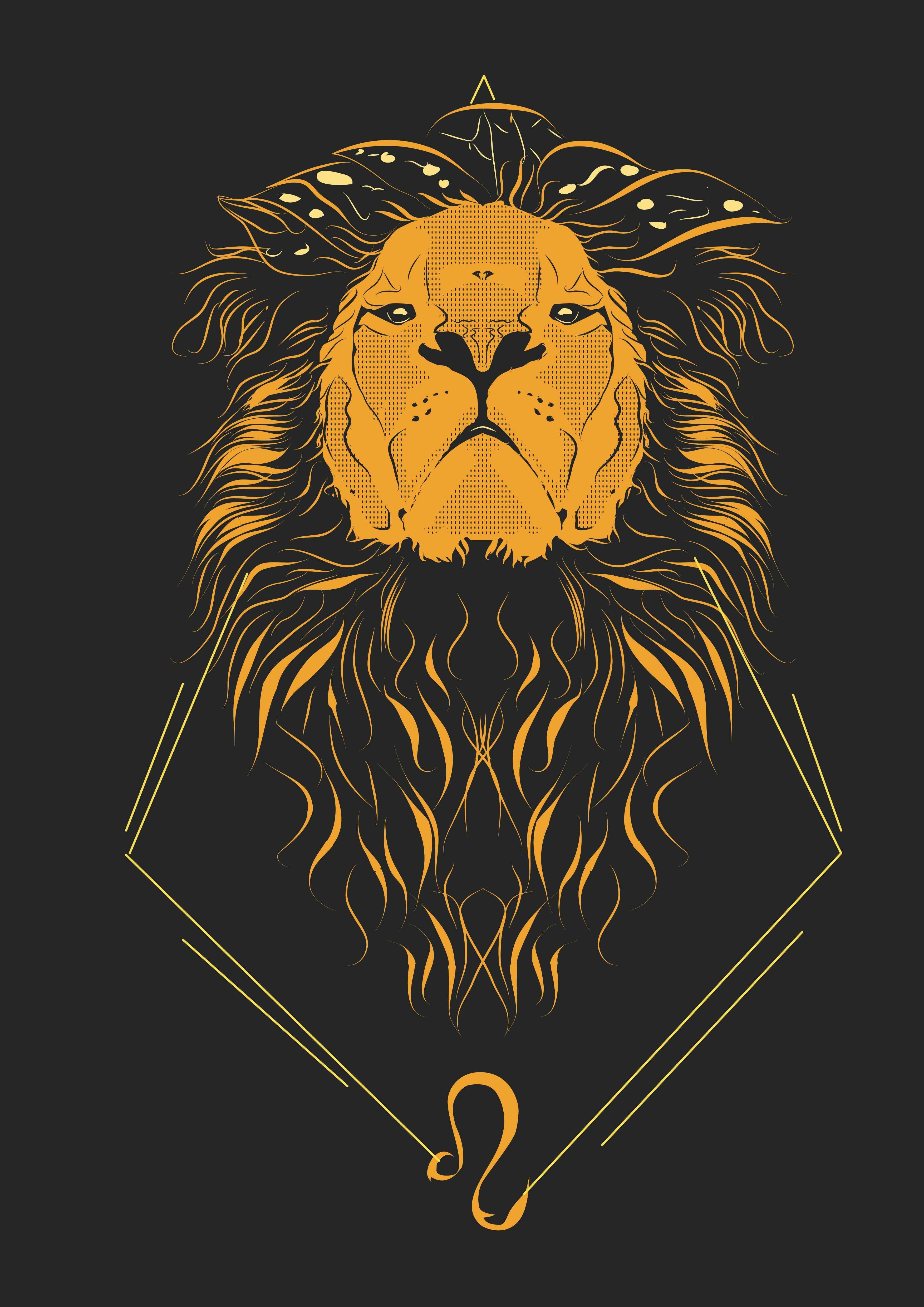 3508x4961 Leo Background