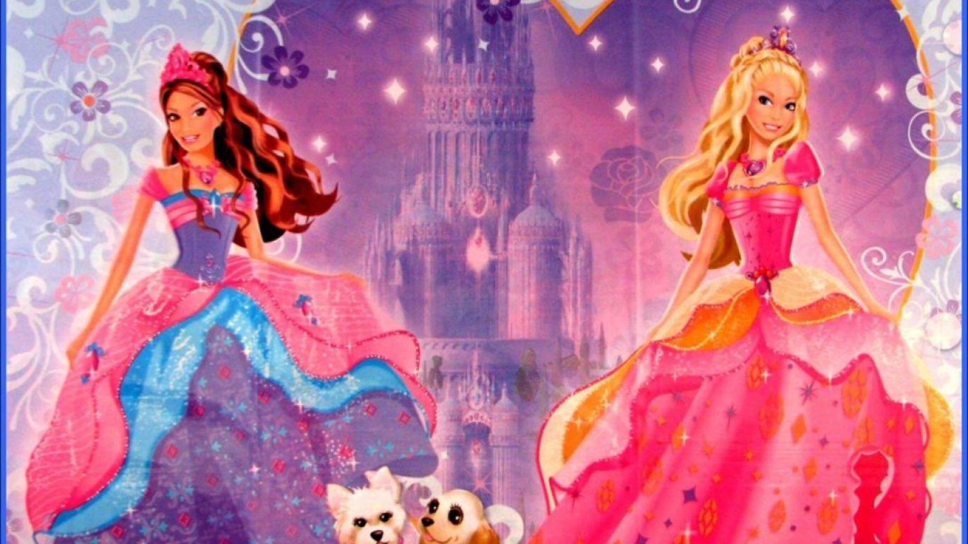 1366x768 Princess Barbie Wallpaper HD Kecbio