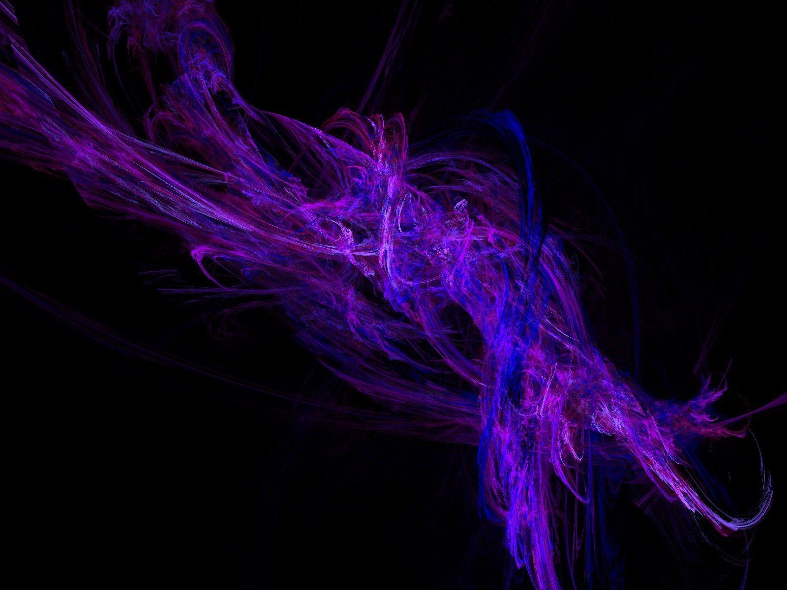 1600x1200 Black And Purple Wallpaper