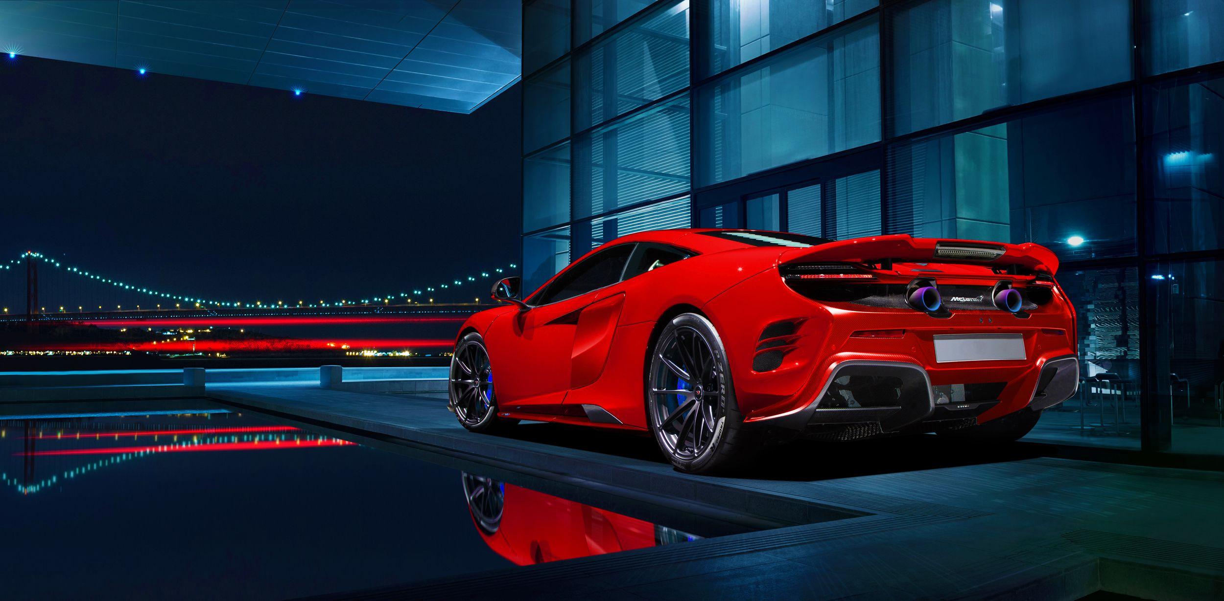 2500x1229 McLaren 675LT HD Wallpaper