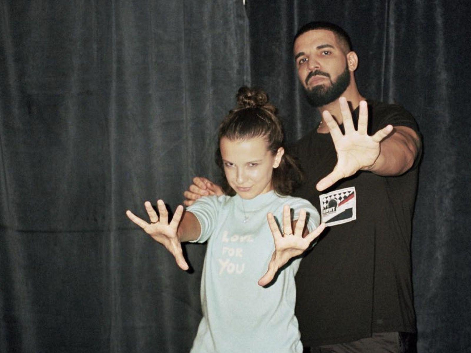 1600x1200 Drake Proves Netflix's Stranger Things Star Is About That OVO Life