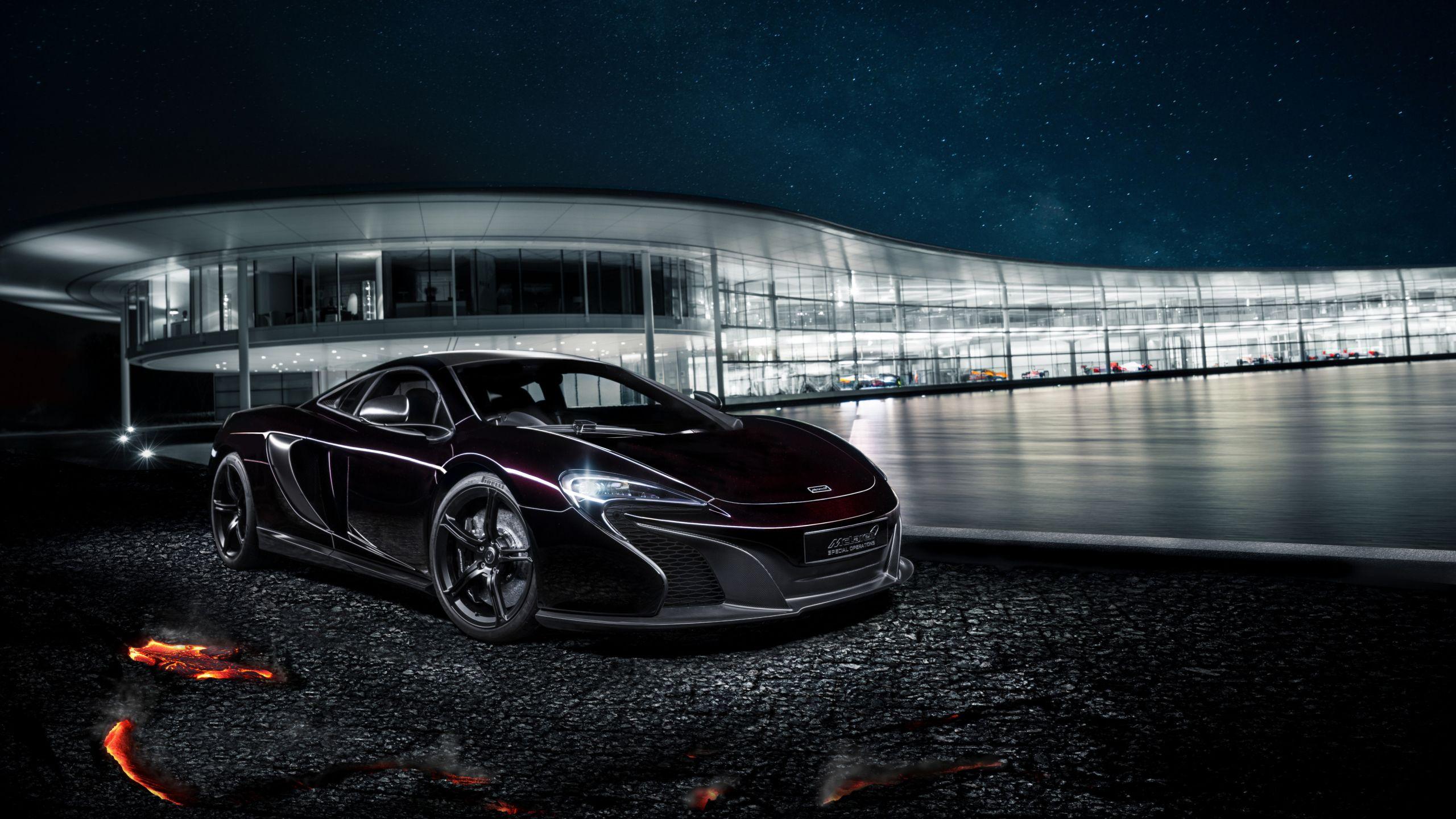 2560x1440 Download 2560x1440 wallpaper 2018 mclaren 650s mso black
