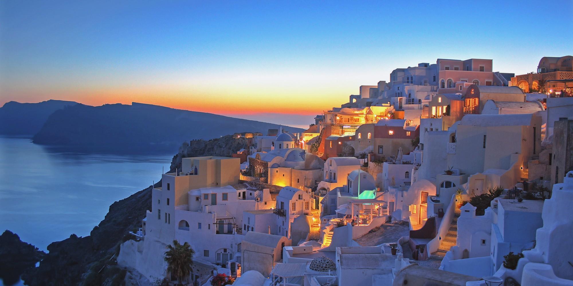 2000x1000 Greece Wallpaper HD Download