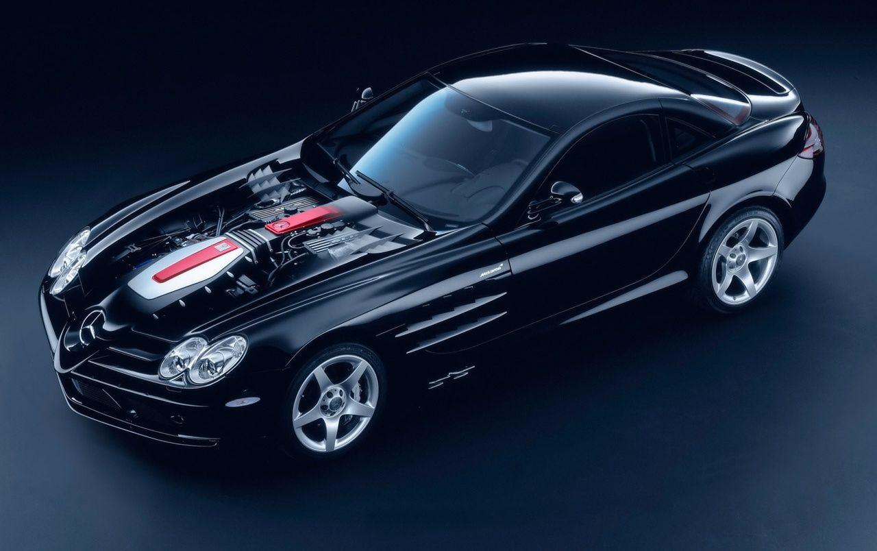 1280x804 SLR McLaren Black wallpaper. SLR McLaren Black