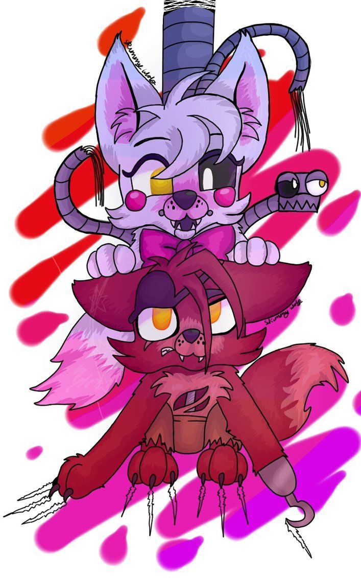 707x1131 Foxy and mangle wallpaper. Foxy and mangle fanart, Foxy x puppet, Fnaf foxy x mangle