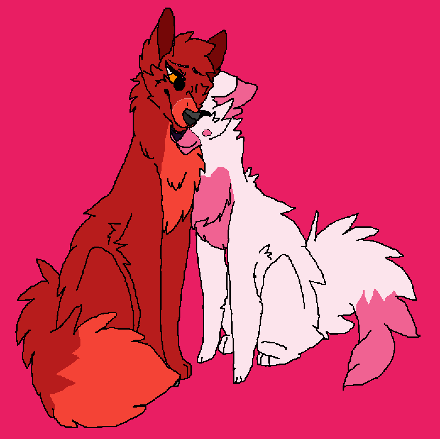 1400x1396 Pixilart And Mangle By Wolf Ruby