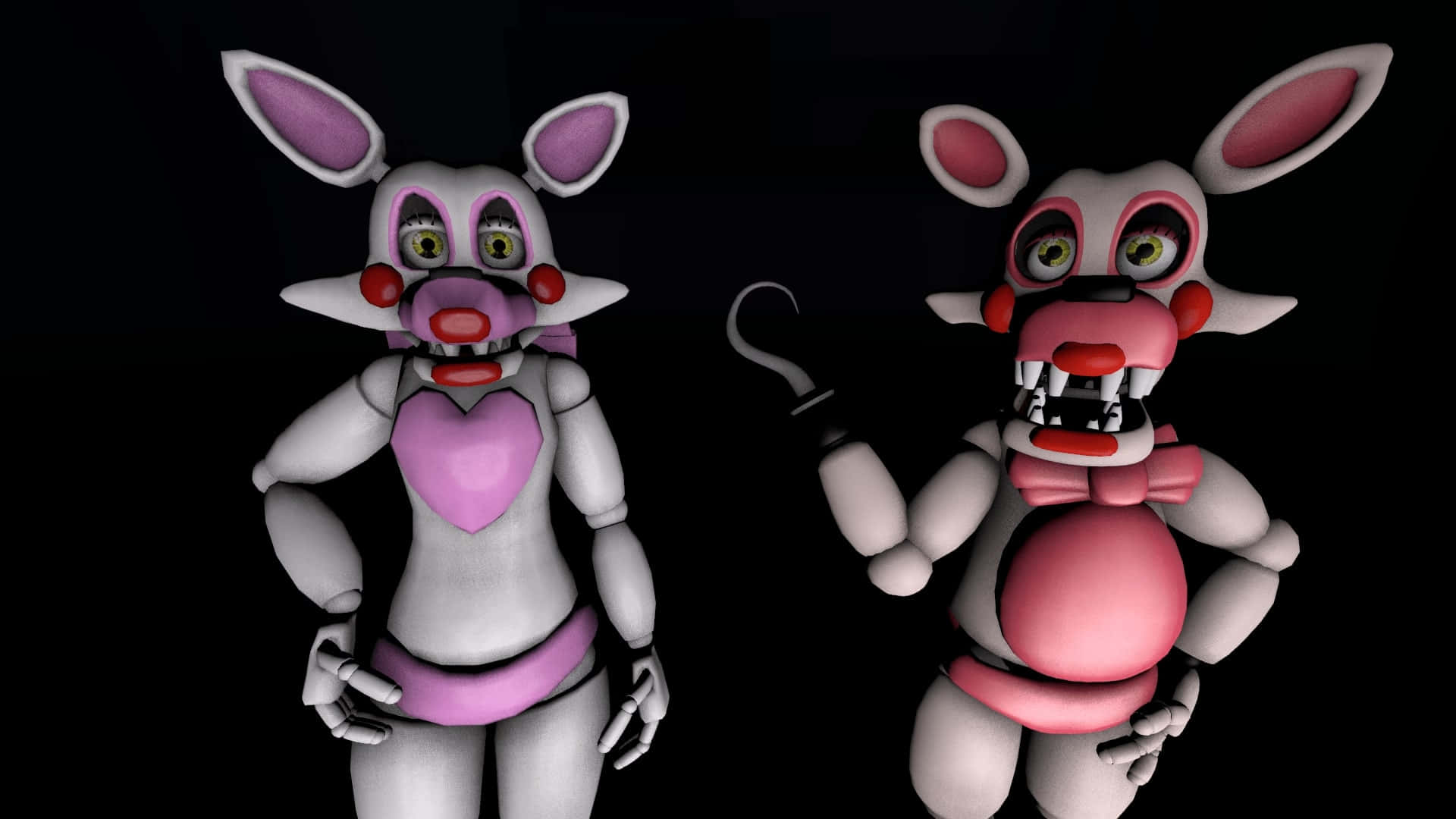 1920x1080 Download Funtime Foxy Strikes a Pose Wallpaper