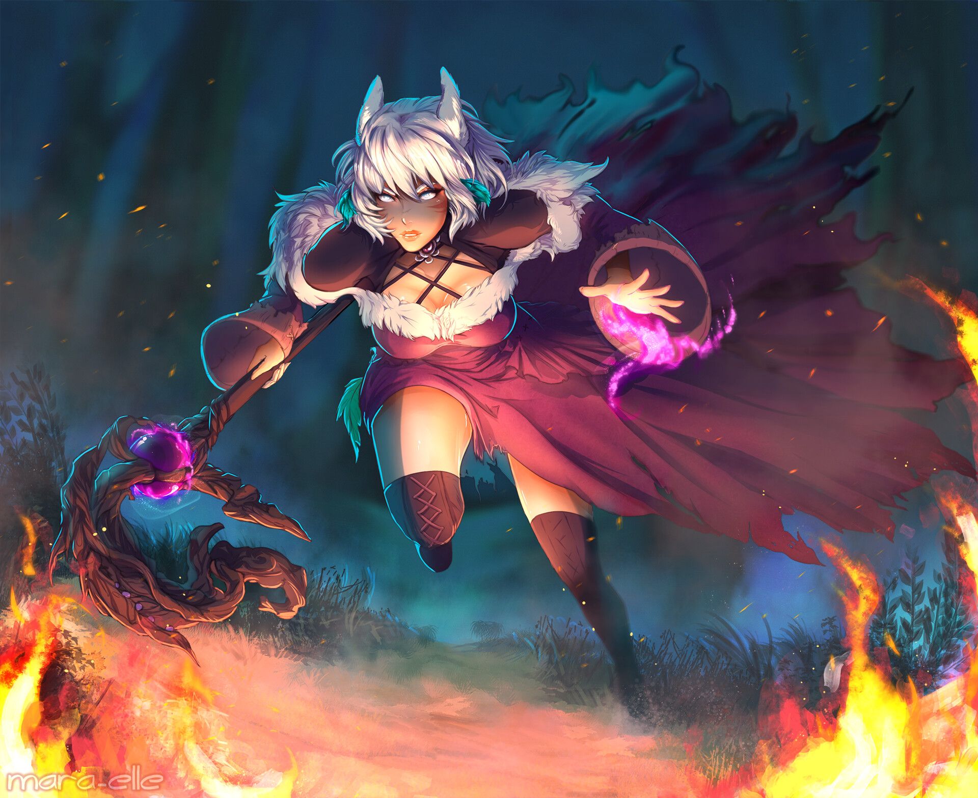 1920x1567 Y'shtola Fanart