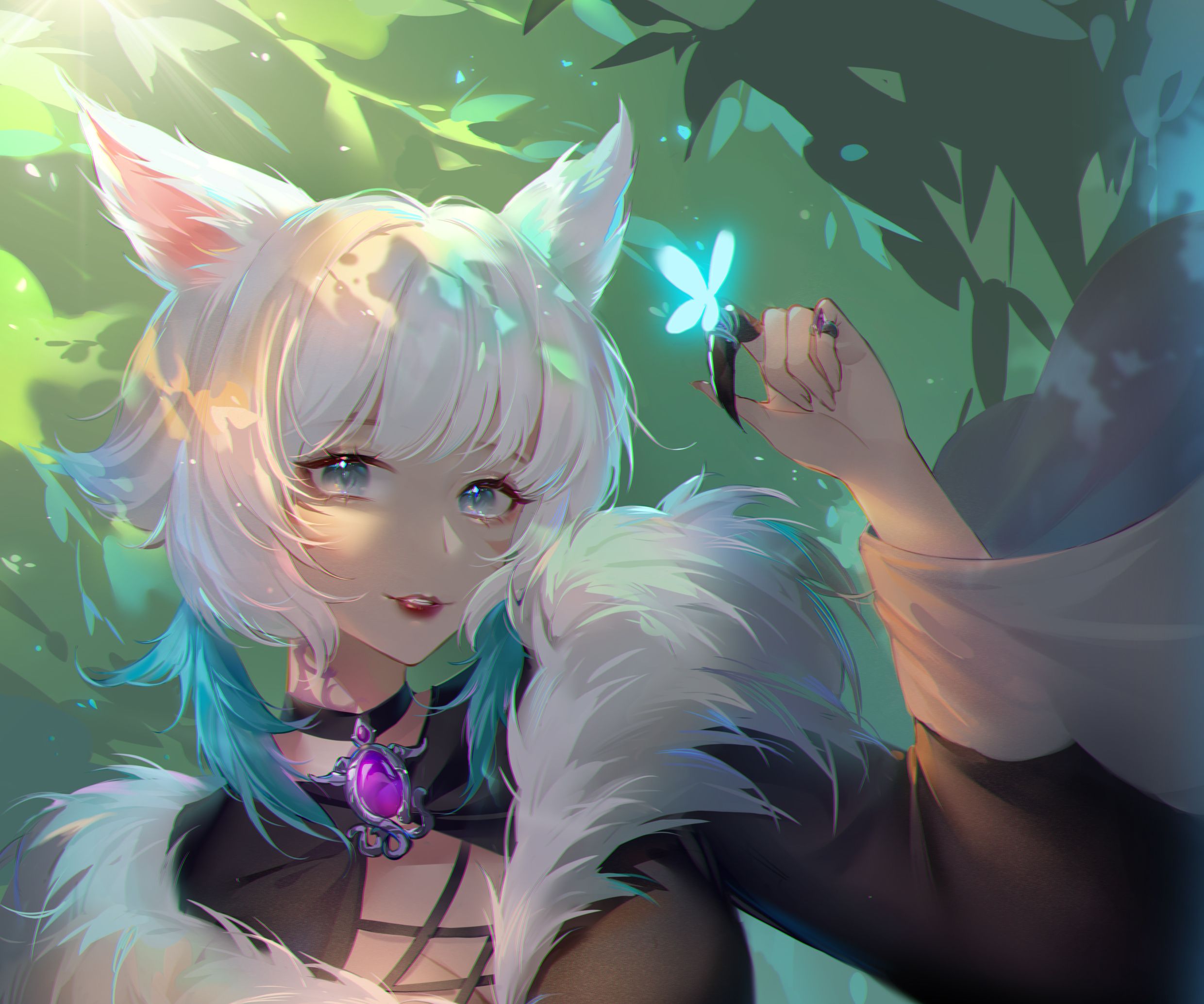 2480x2067 Download Y'shtola Rhul Video Game Final Fantasy XIV HD Wallpaperx2067