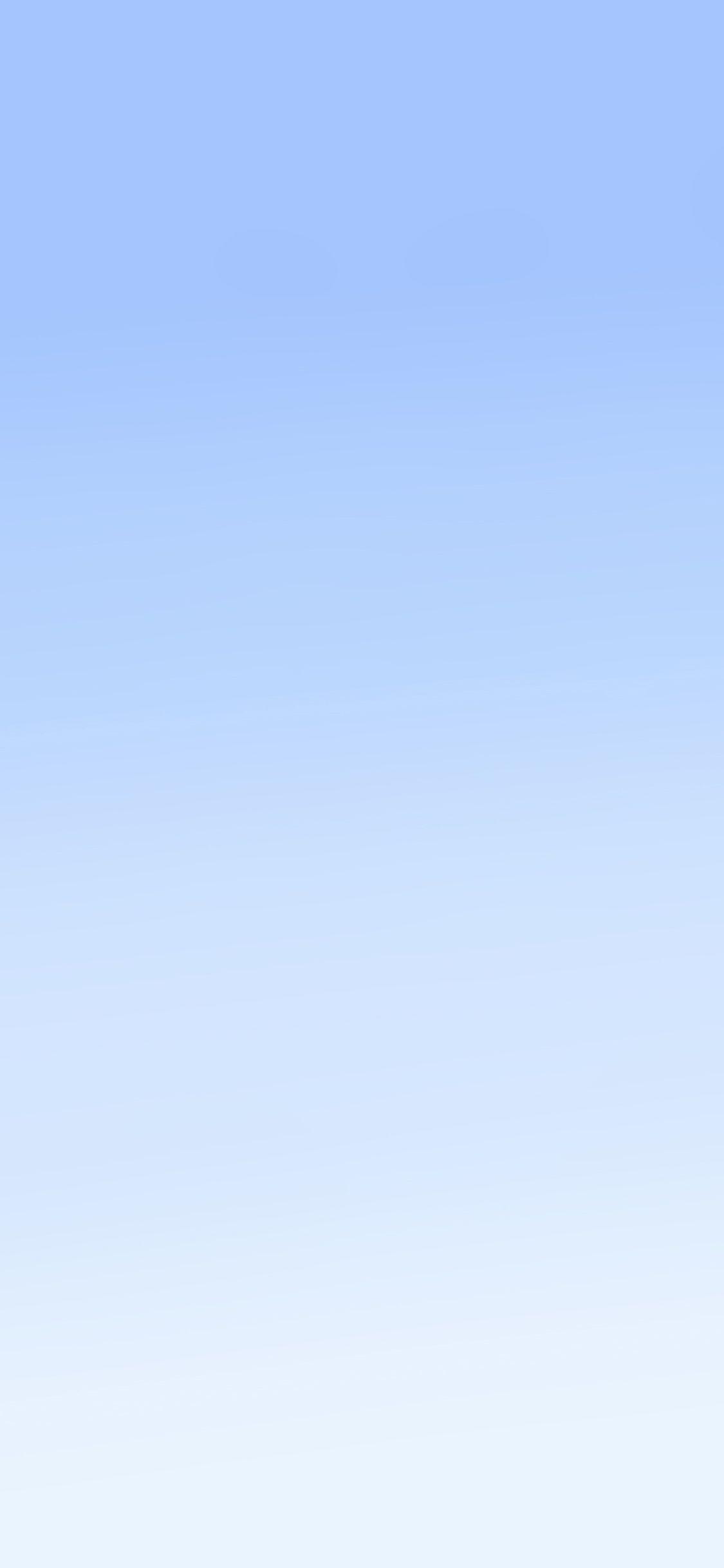 1125x2436 Light Blue Gradation Blur