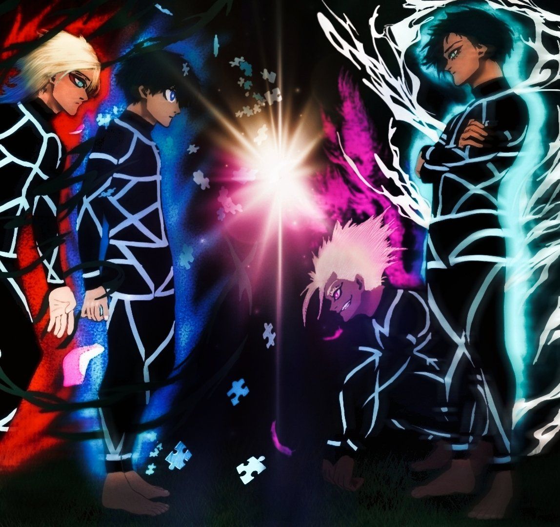1148x1080 BLUE LOCK CHAPTER 247 Coldest Panel Coloured. #isagi #kaiser #Rin #shidou #bluelock #bllk #bllk247 #manga #mangacoloring